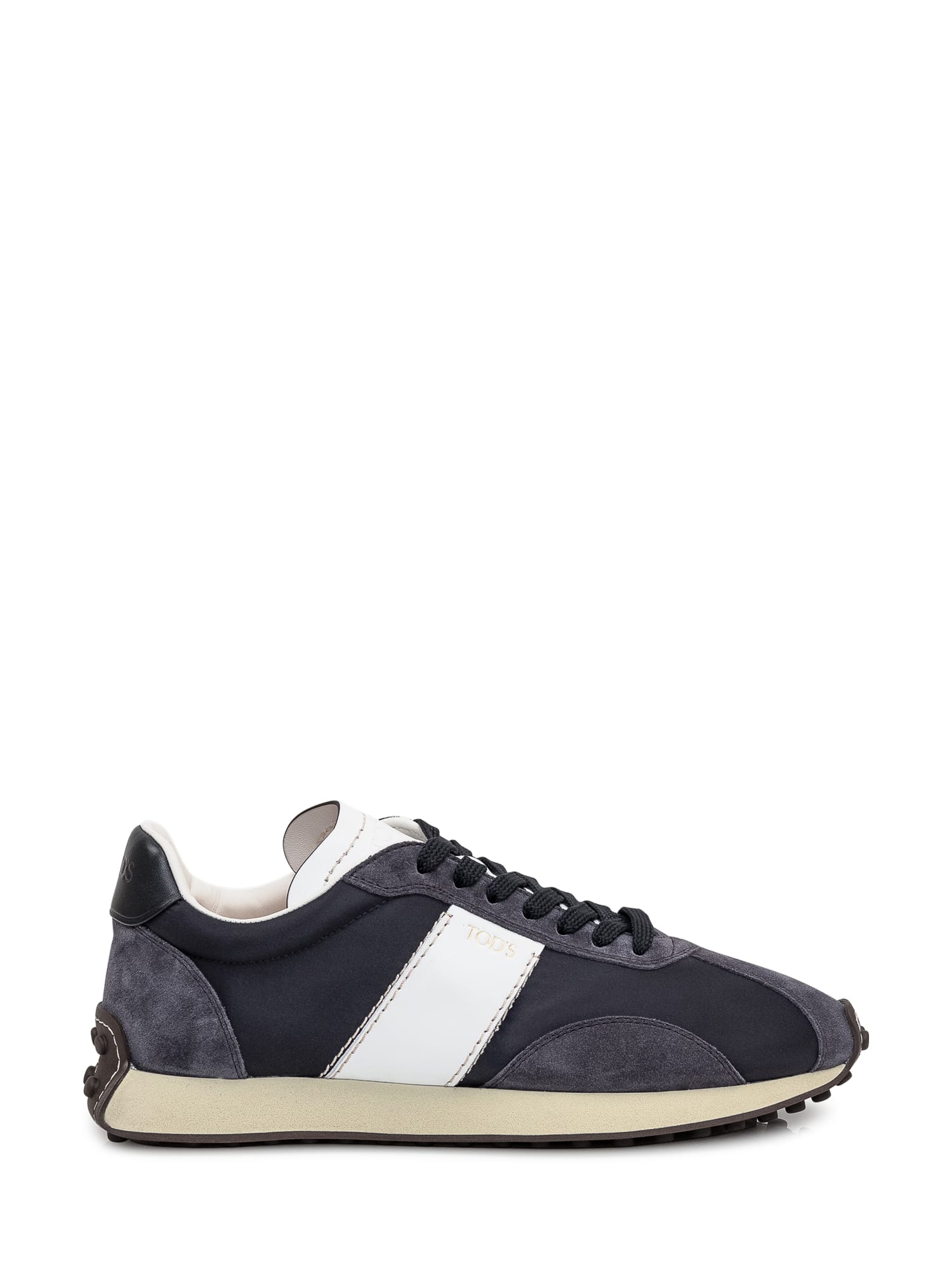 Shop Tod's All Sport Active Sneaker In Notte-blu-bianco Fdo Sabbia