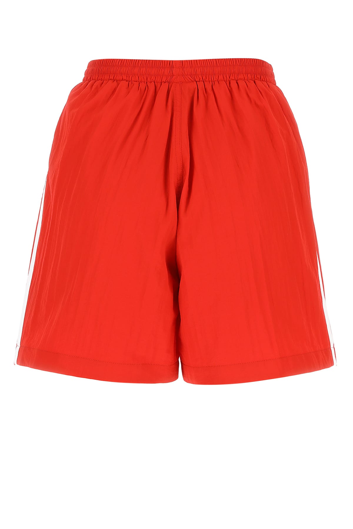 Shop Balenciaga Shorts Adidas In Red