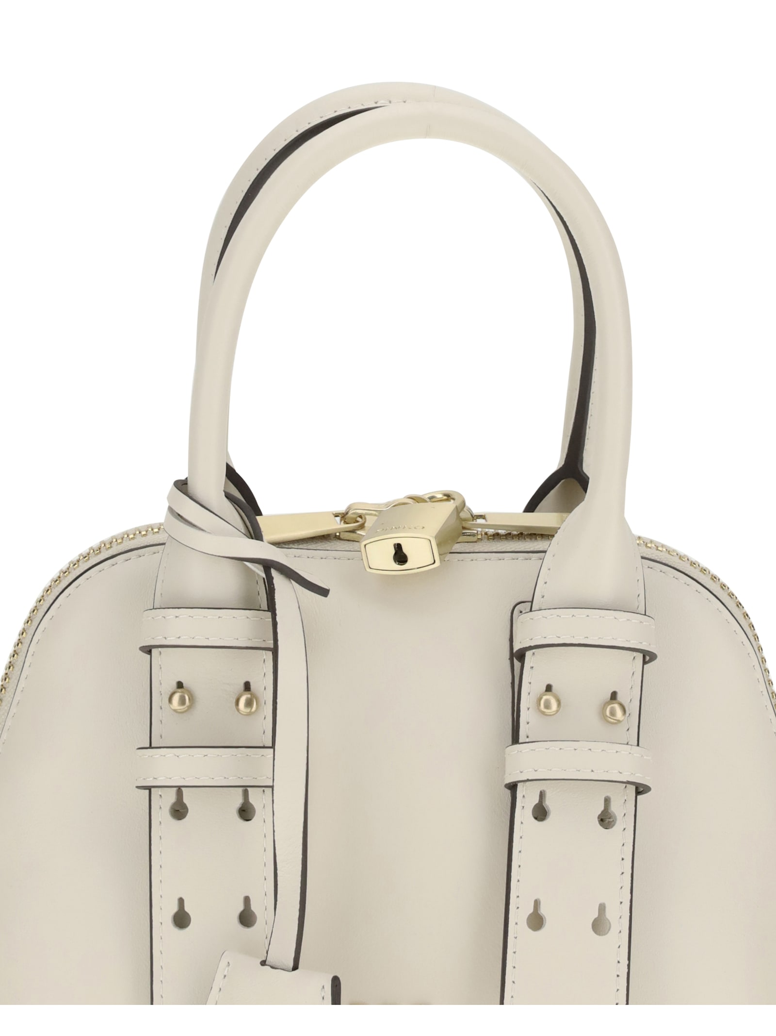 Pinko Mini Escape Handbag In Neutral