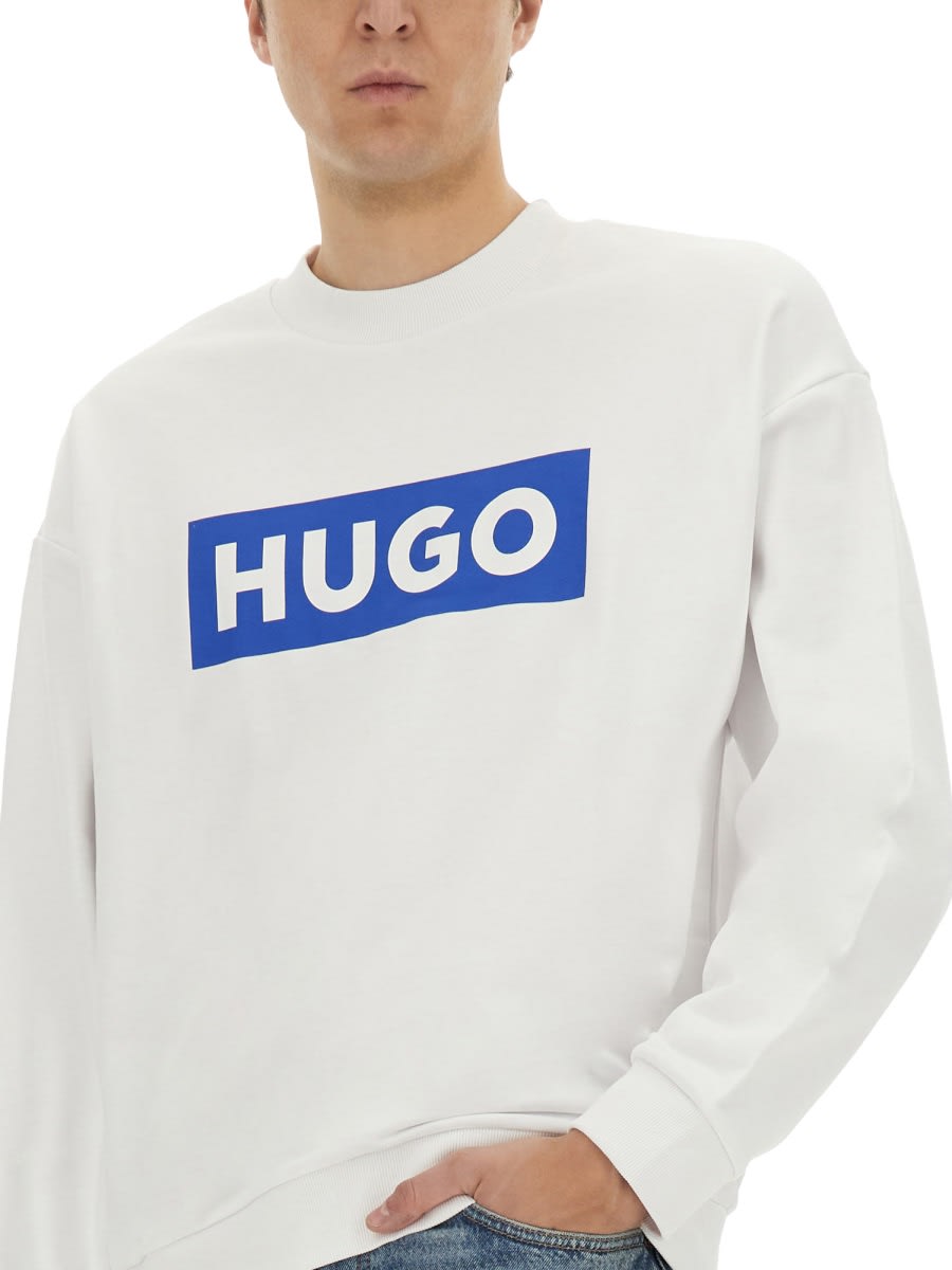 Hugo Boss Hugo Seylo Sweater In White