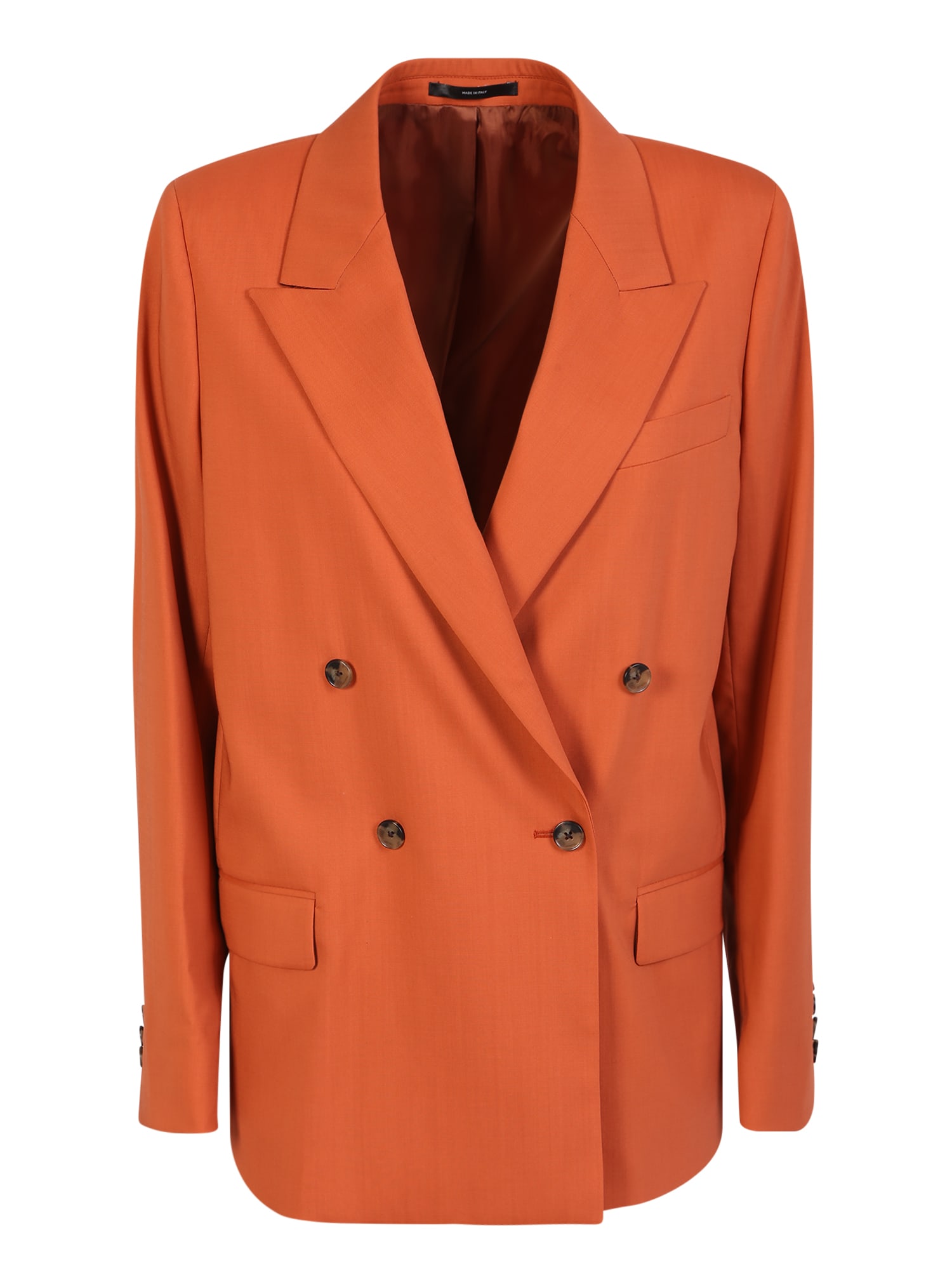 Paul Smith Orange Double-breasted Jacket