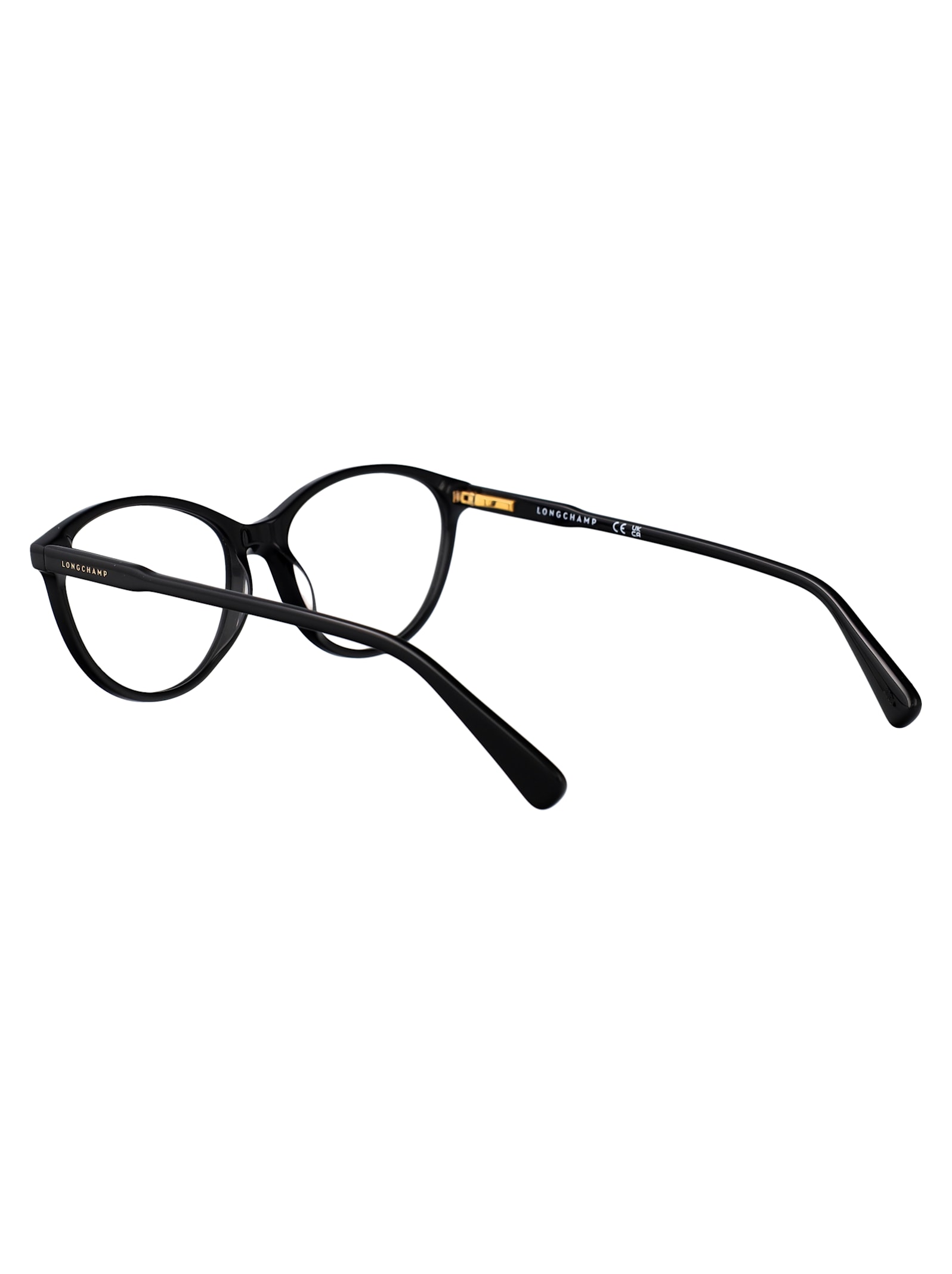 Longchamp Geometric Flat Mirror In Black