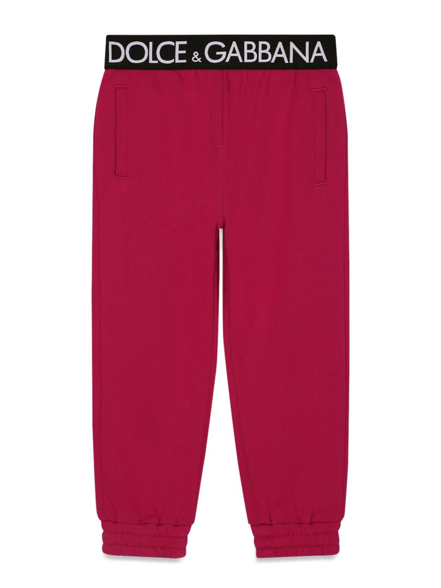Dolce & Gabbana Kids' Jogger Essential In Red