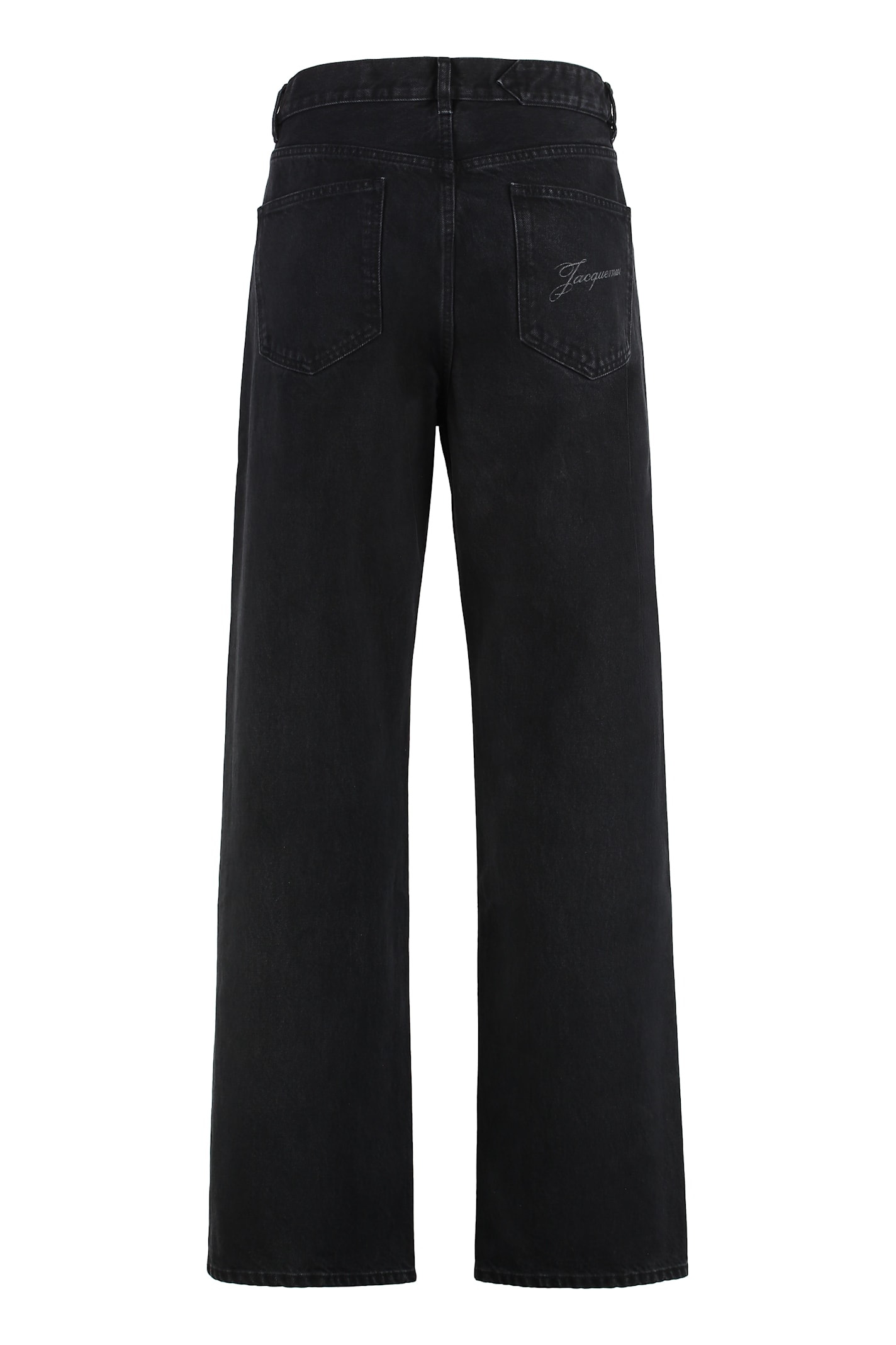 Jacquemus De-nimes Denim Pants In Black