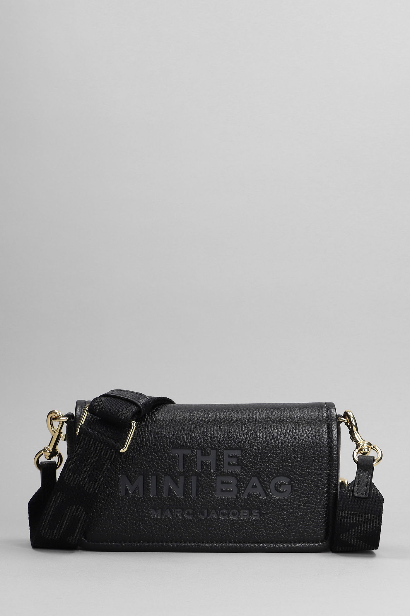 Marc Jacobs The Mini Bag Shoulder Bag In Black Leather