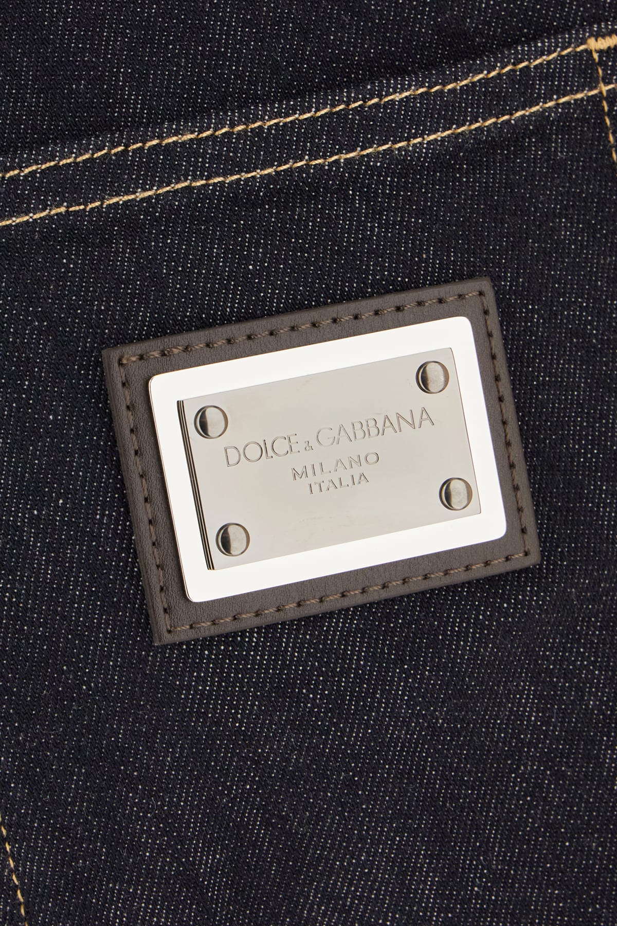 Dolce & Gabbana Denim Jeans In Black