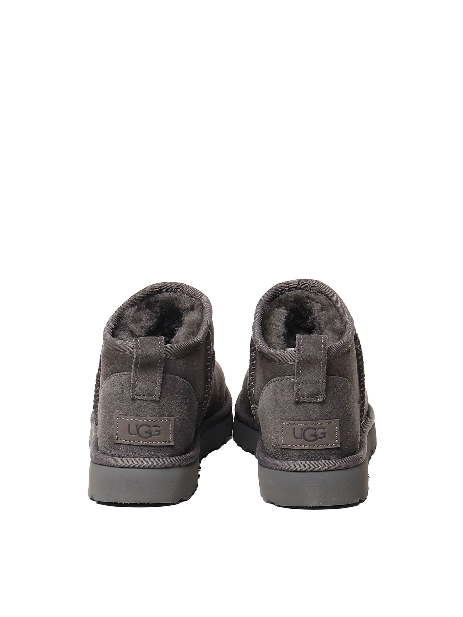 Ugg Classic Ultra Mini Boots In Gray