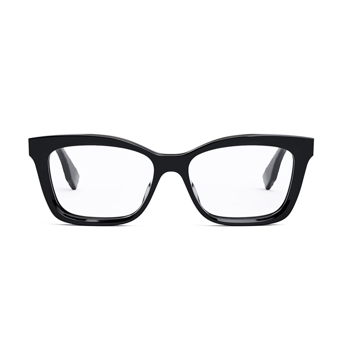 Shop Fendi Fe50057i 001 Glasses In Nero