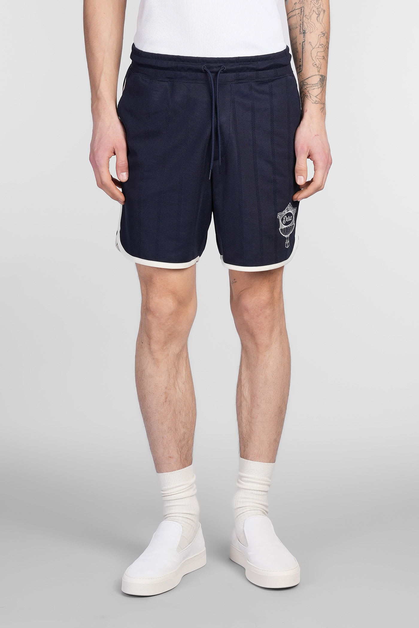 Shorts In Blue Polyester