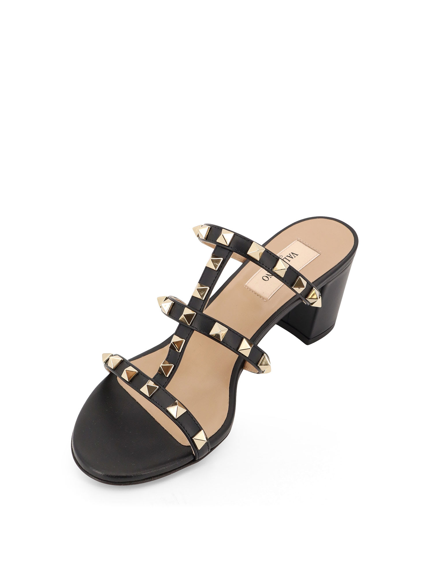 Valentino Saint Laurent White Leather Sl/61 Sneakers In Black