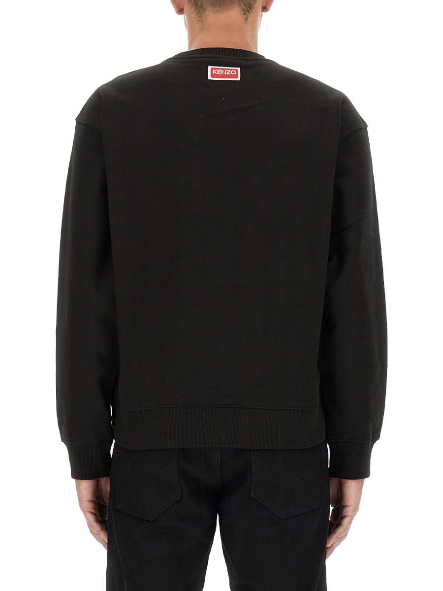 Shop Kenzo Tiger Sweatshirt In Black