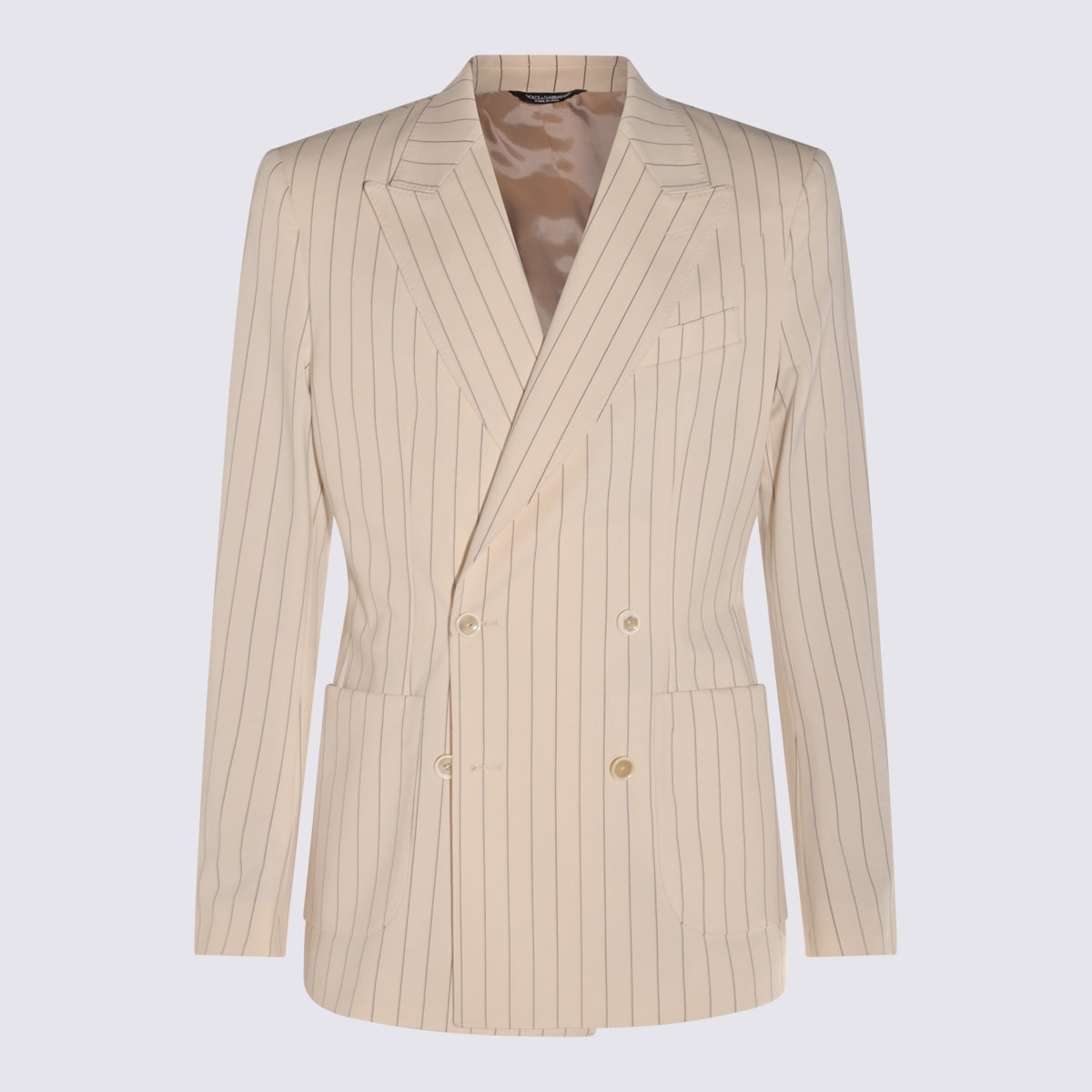 Cream Cotton Blazer