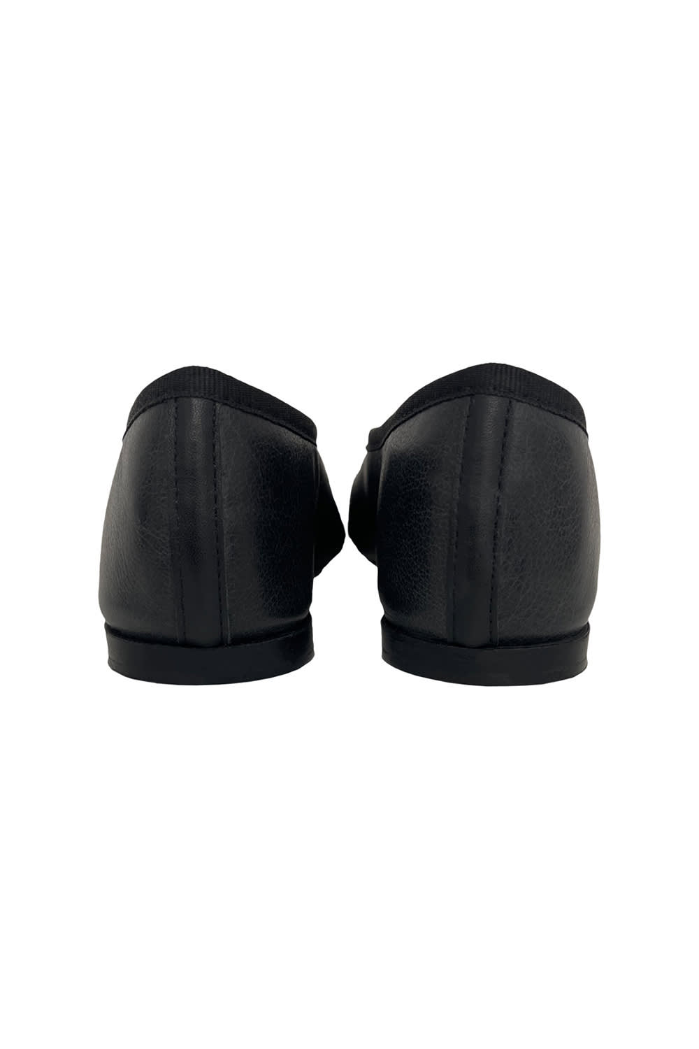 Marine Serre Black Lilou Ms X Repetto Ballet Flats In Black