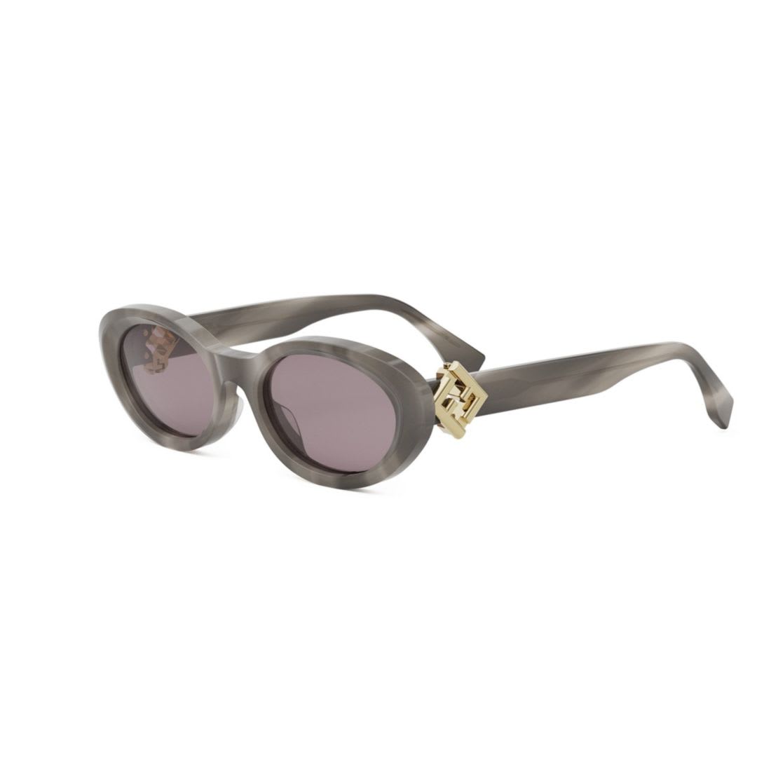 Fendi Full Frame Sunglasses In 20y - Grey