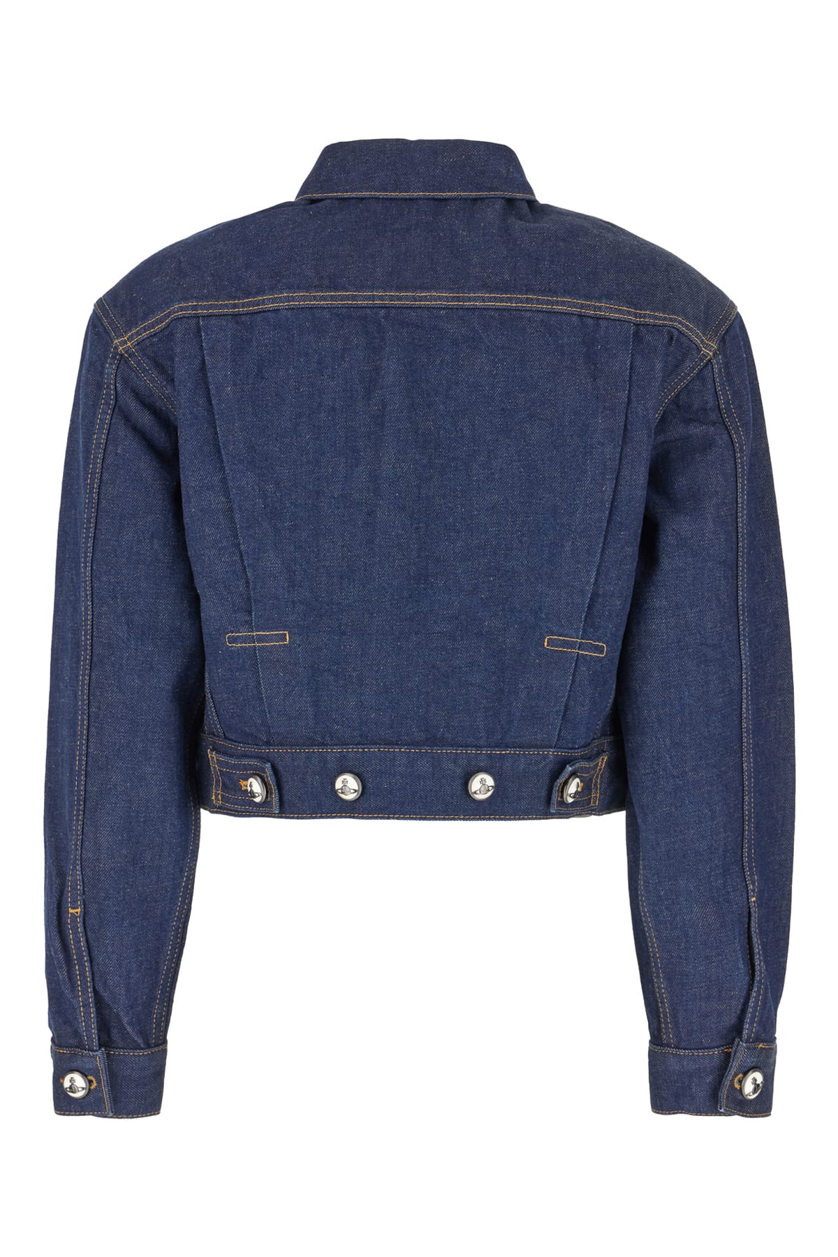 Vivienne Westwood Mens Sailor Asymmetric Cotton-linen Denim Mini Skirt Indigo In Indigo