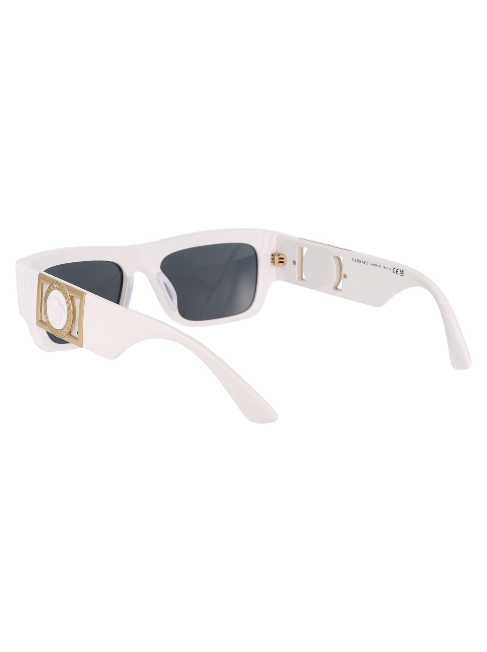 Shop Versace 0ve4416u Sunglasses In 314/87 White