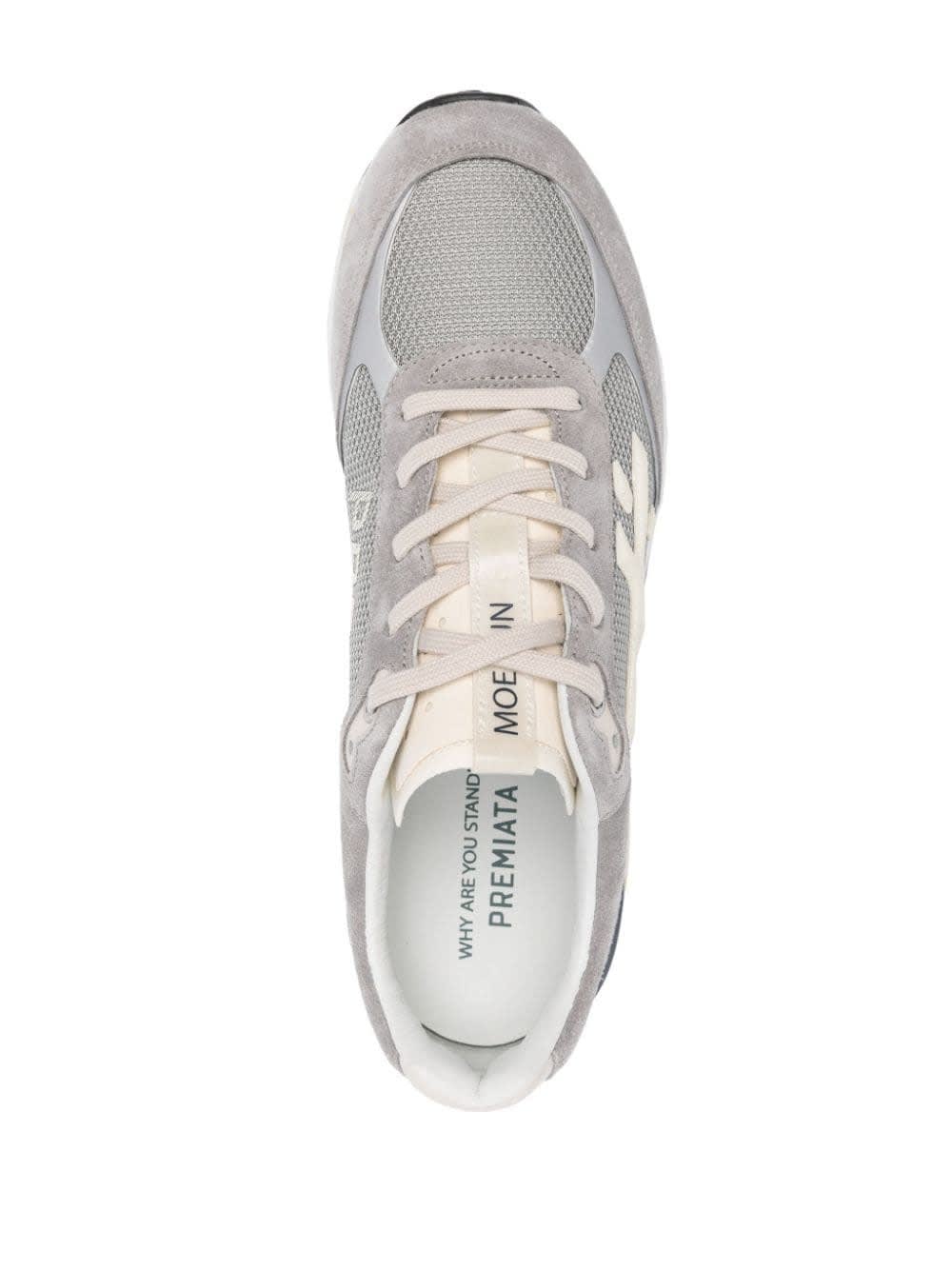 Shop Premiata Moerun 6727 Sneakers In Grey