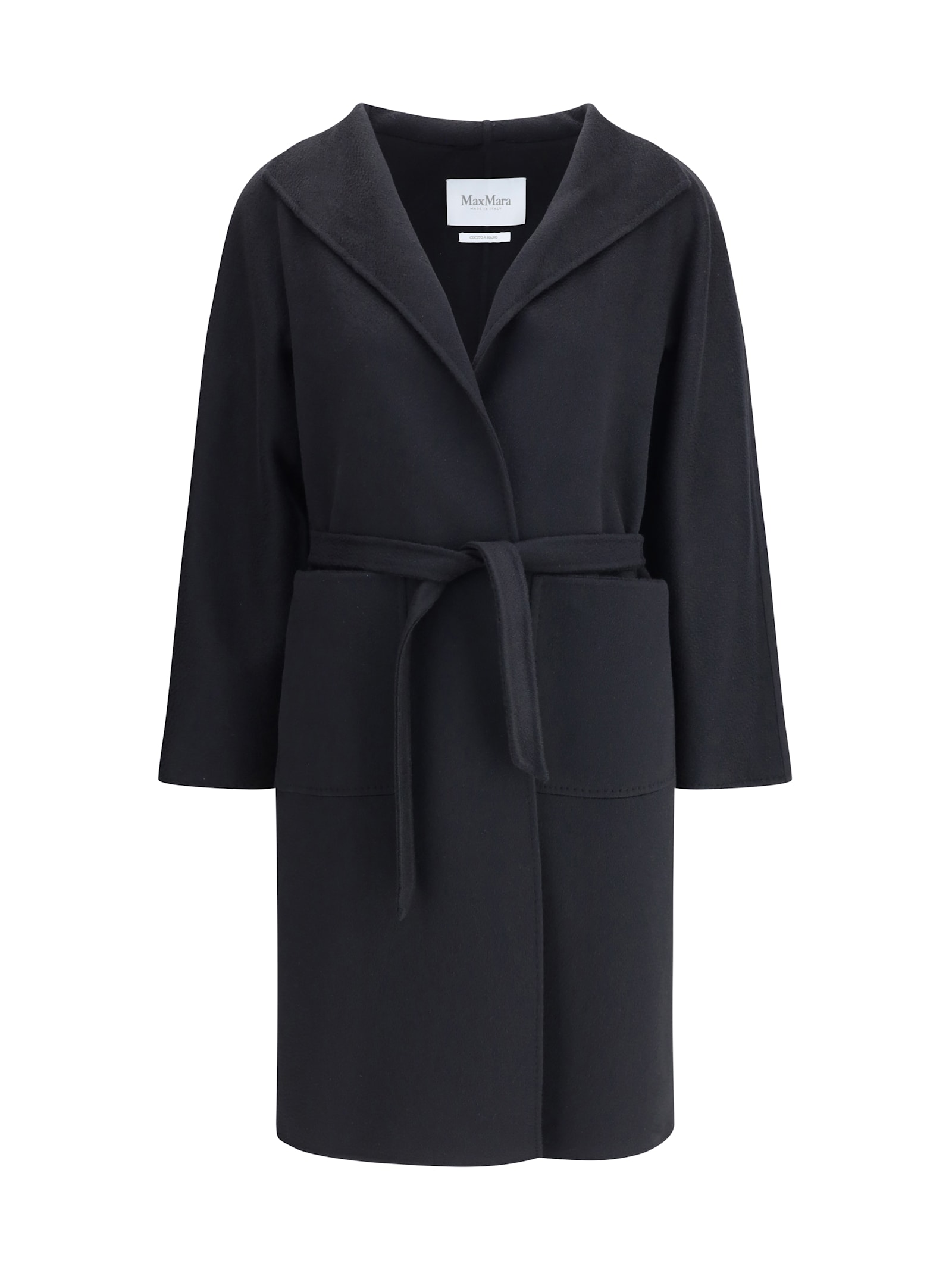 Max Mara Lilia Coat In Black