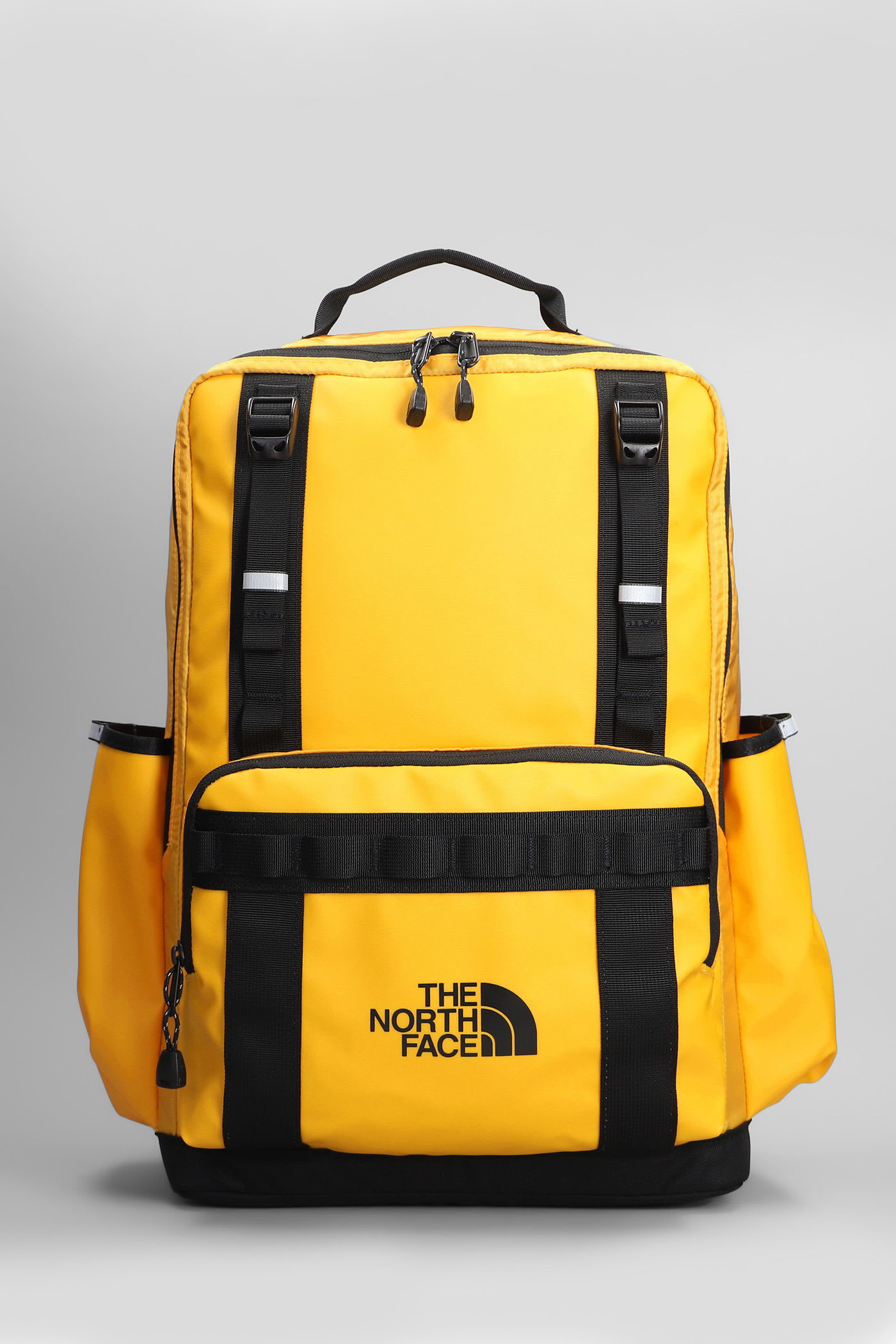 Base Camp Daypack Backpack In Yellow Fabric