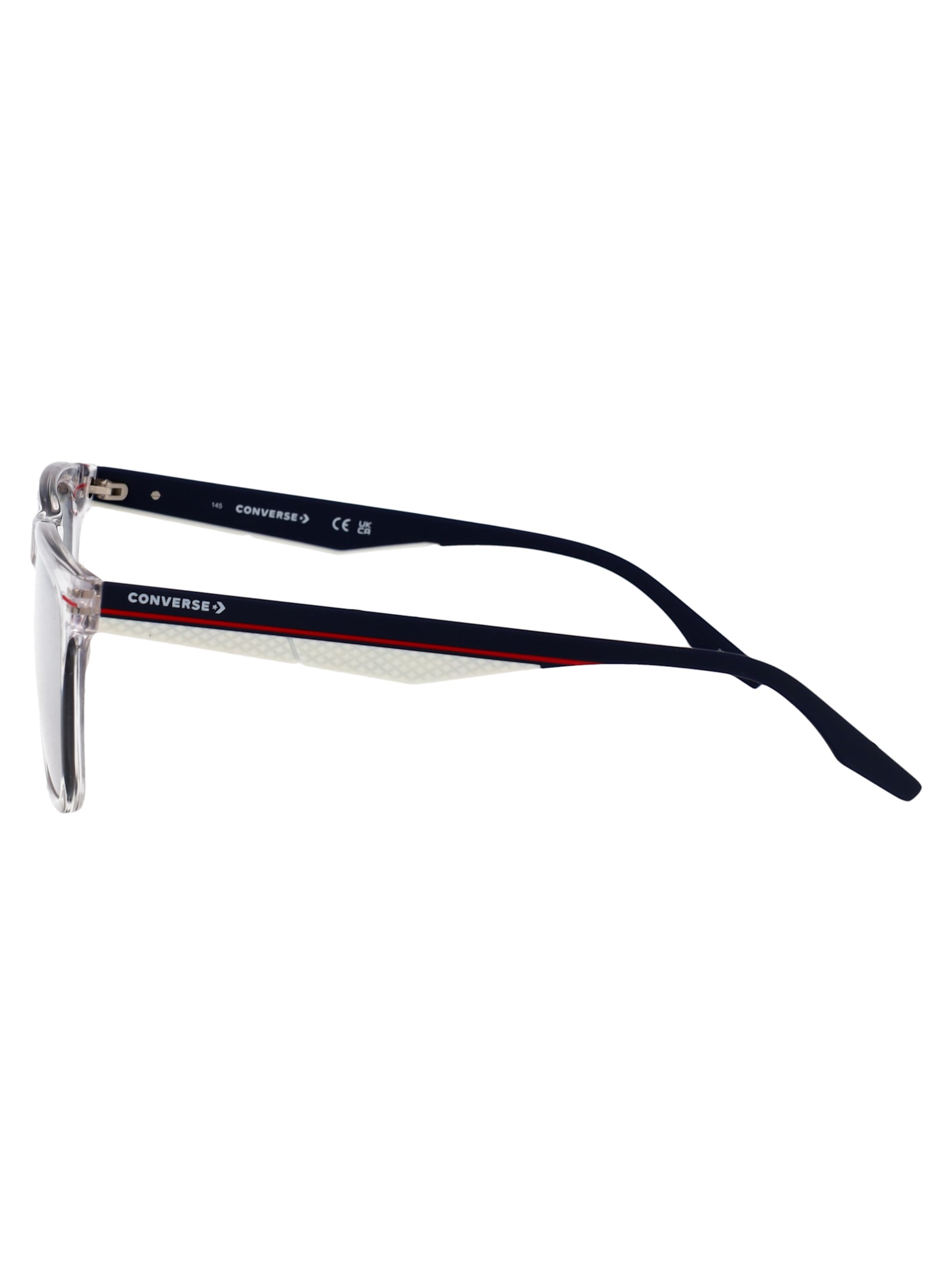 Converse Crystal Clear Acetate Sunglasses In Transparent