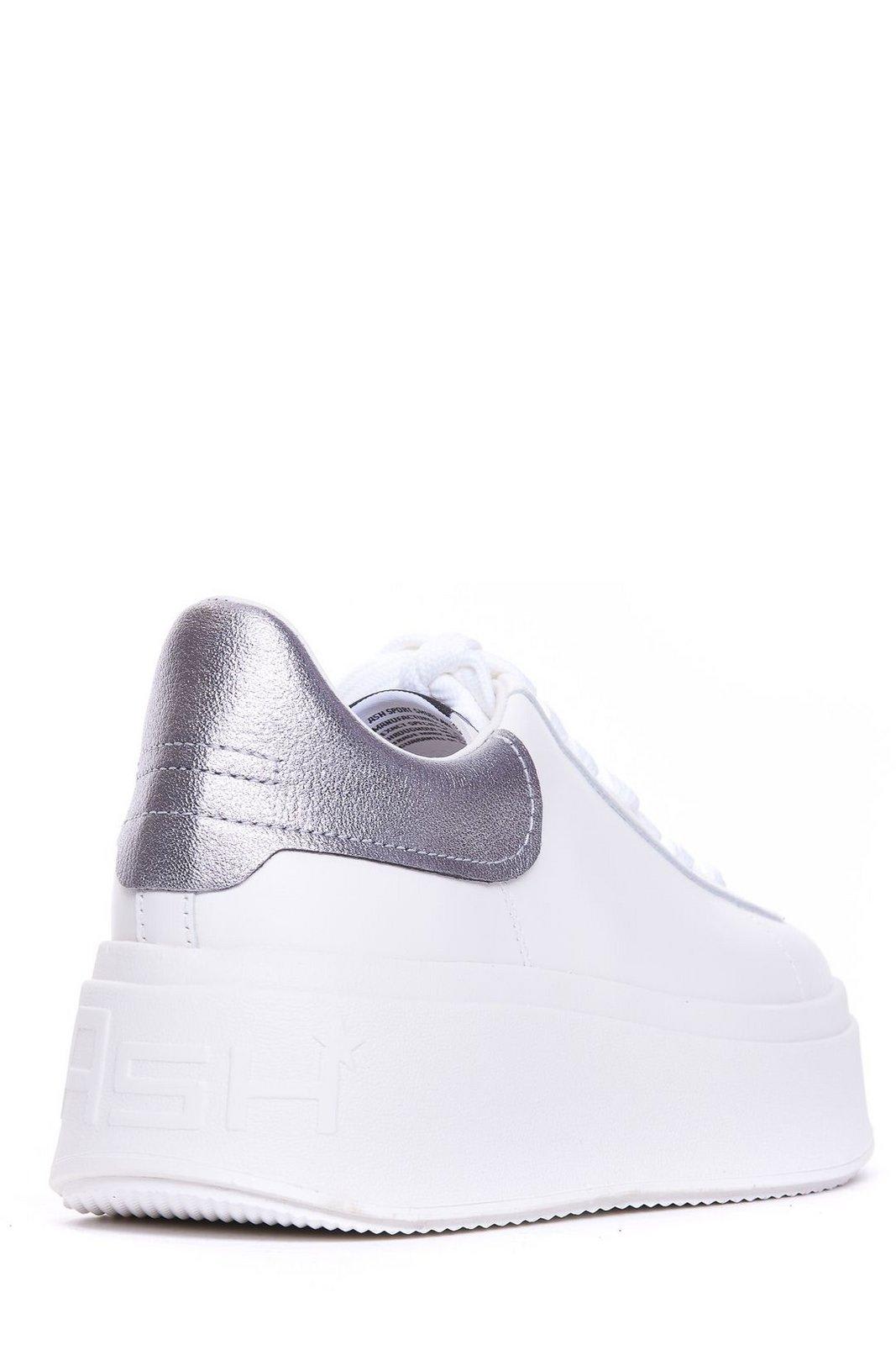 Shop Ash Moby Chunky Sneakers In White