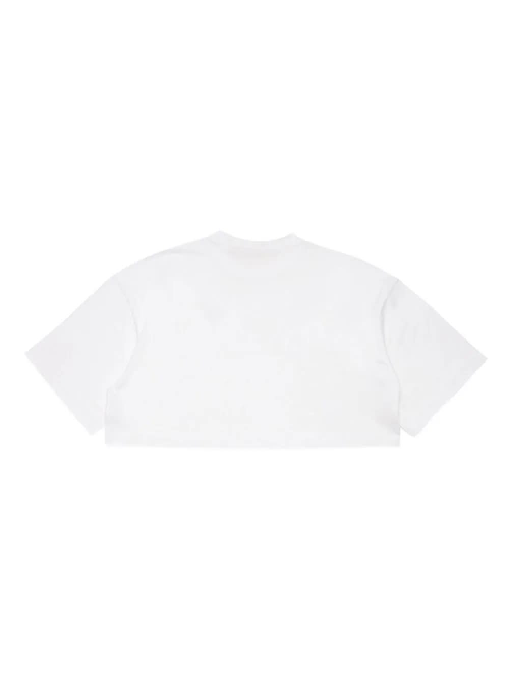 Shop Marni T-shirt Con Decorazione In White