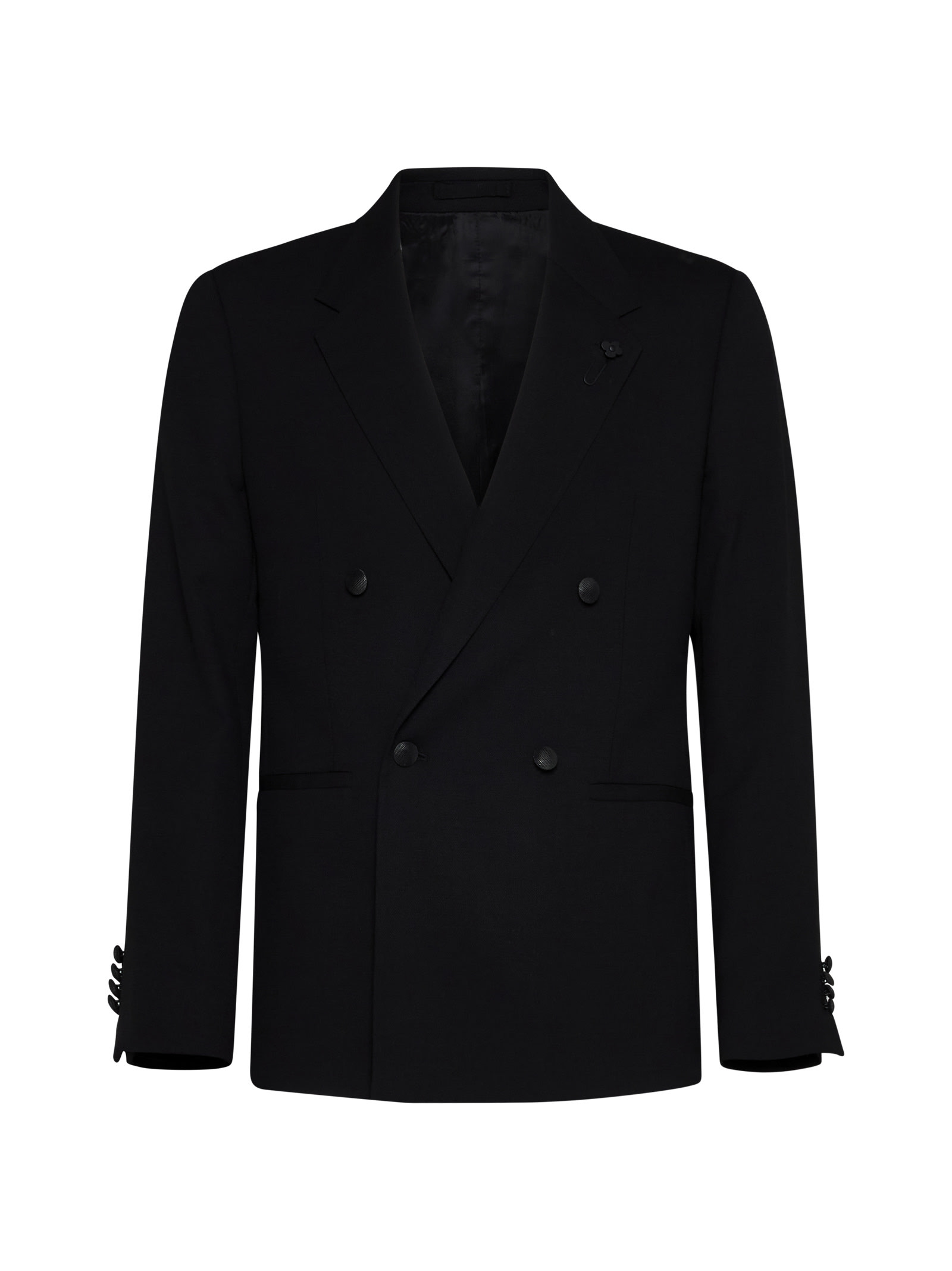 Shop Lardini Blazer In Black