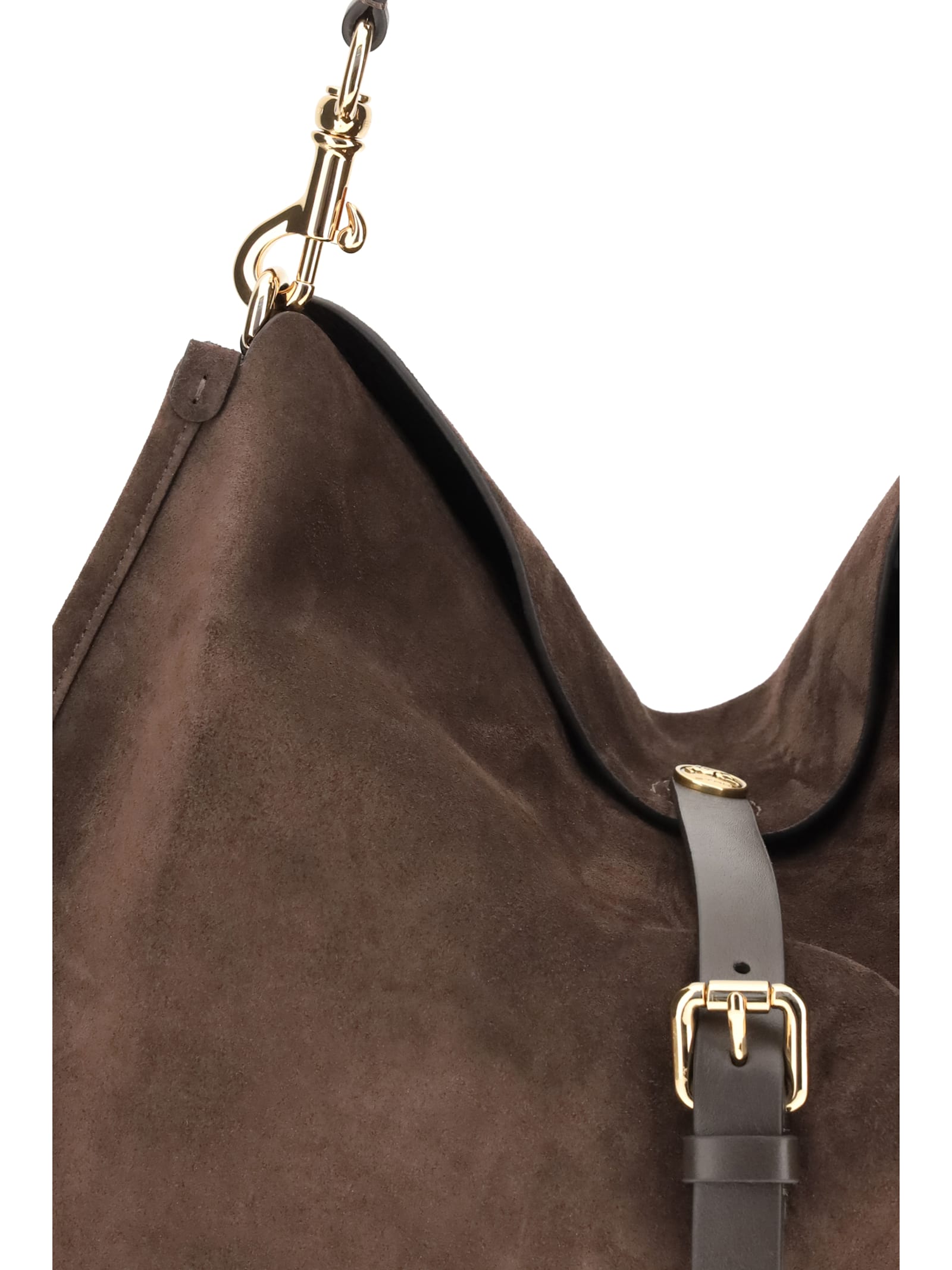 Etro Women Crossbody Pony Xl Suede In Multi
