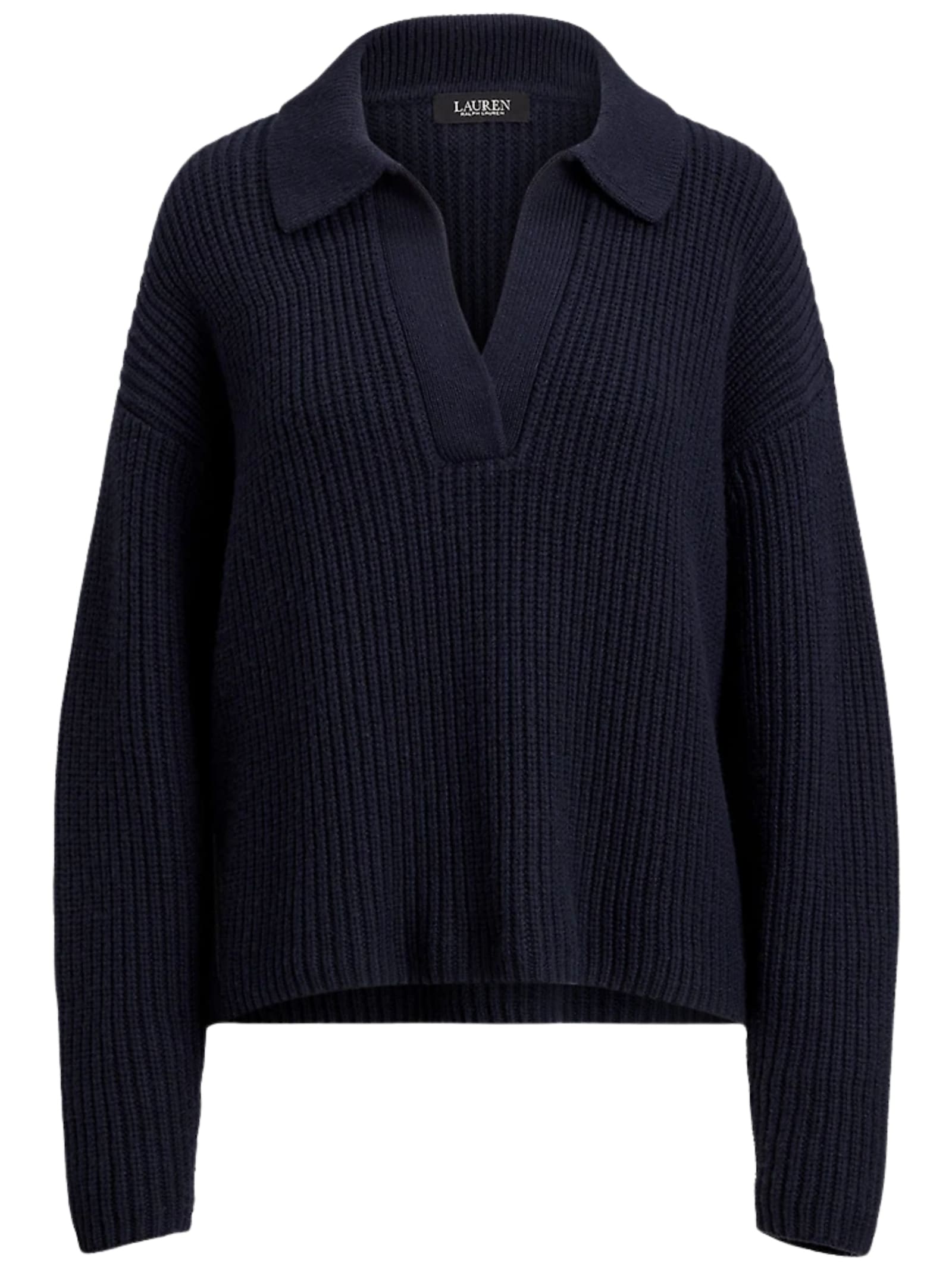 Ralph Lauren V-neck Sweater In Blue