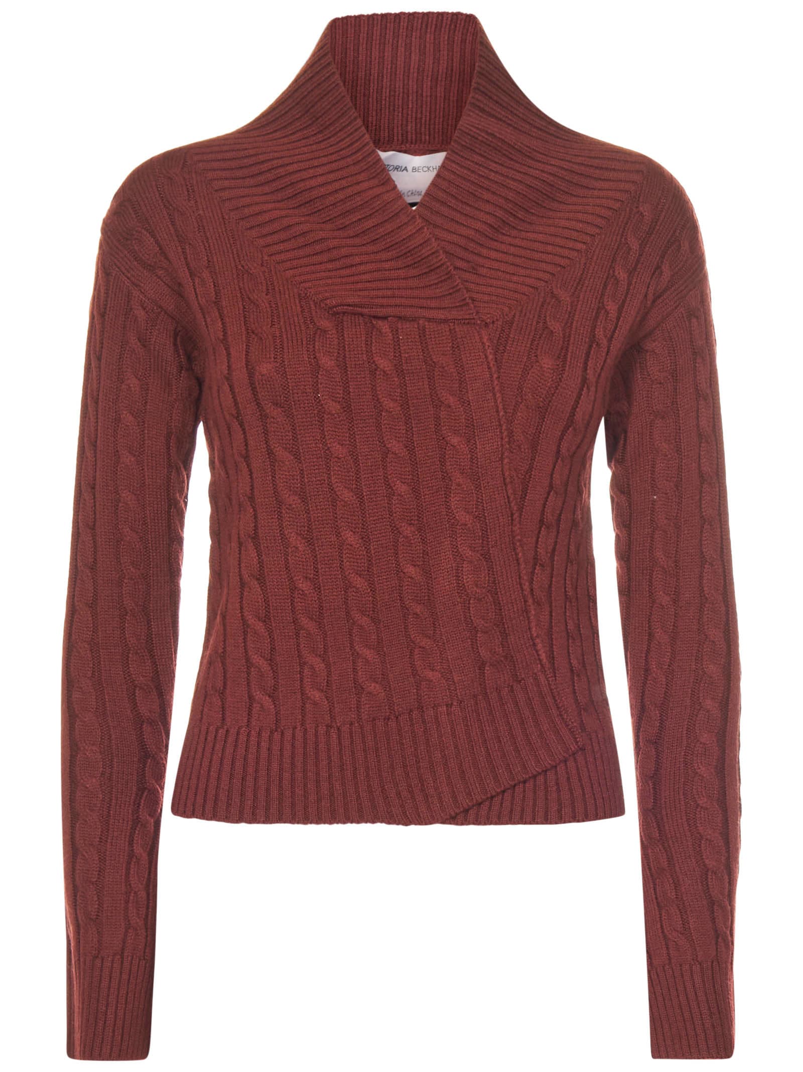 Shop Victoria Beckham Sweater In Brown