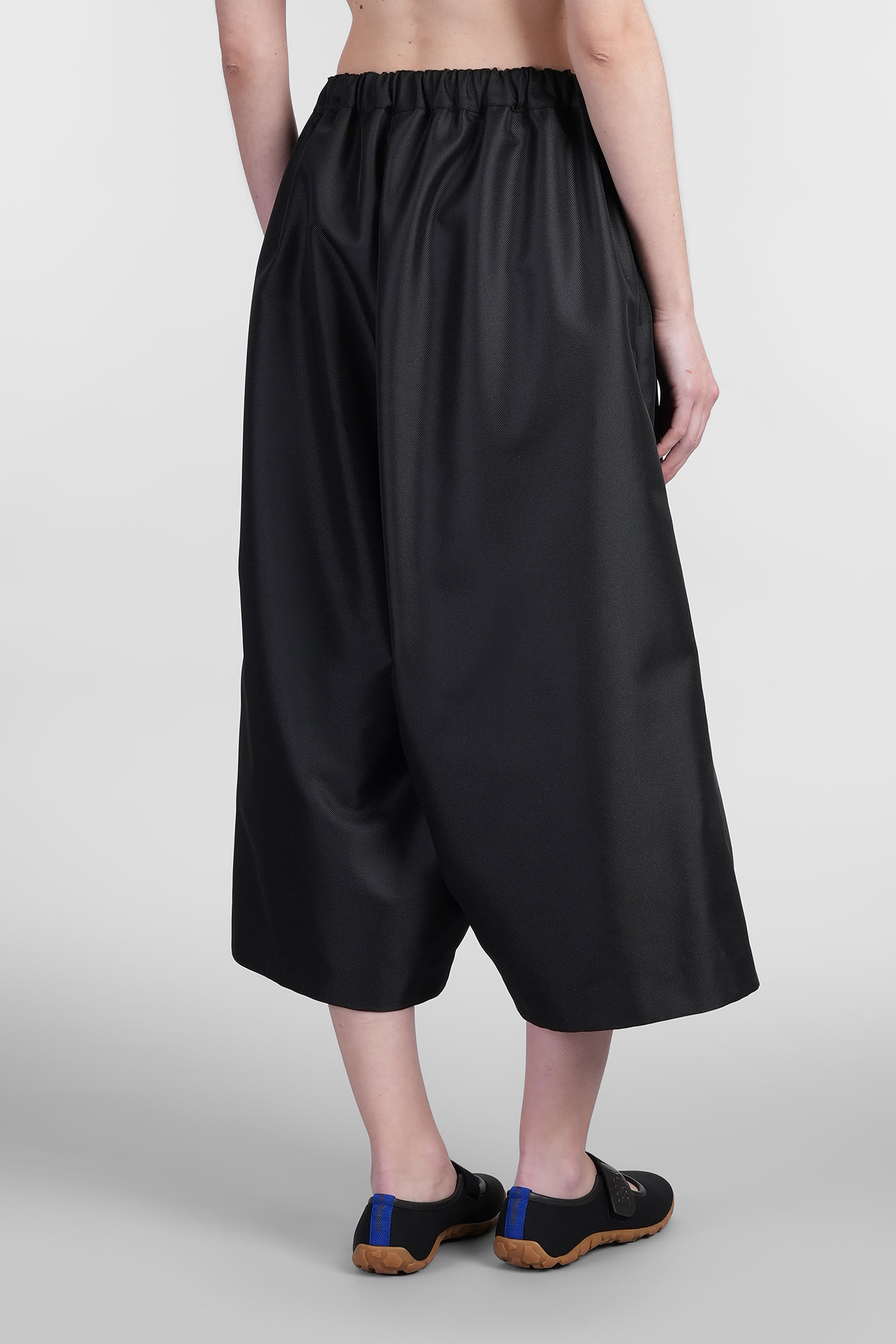 Shop Comme Des Garçons Pants In Black Polyester
