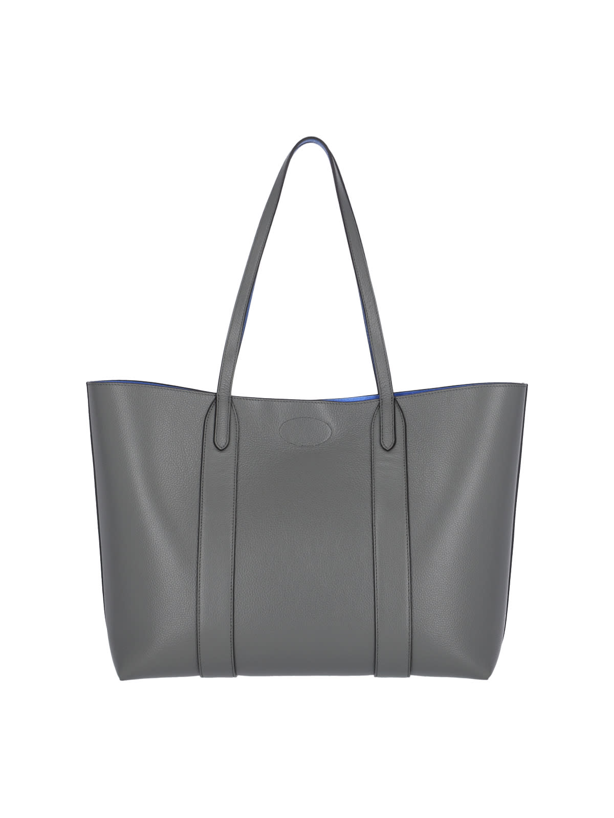 Shop Mulberry Bayswater Tote Bag In Gray