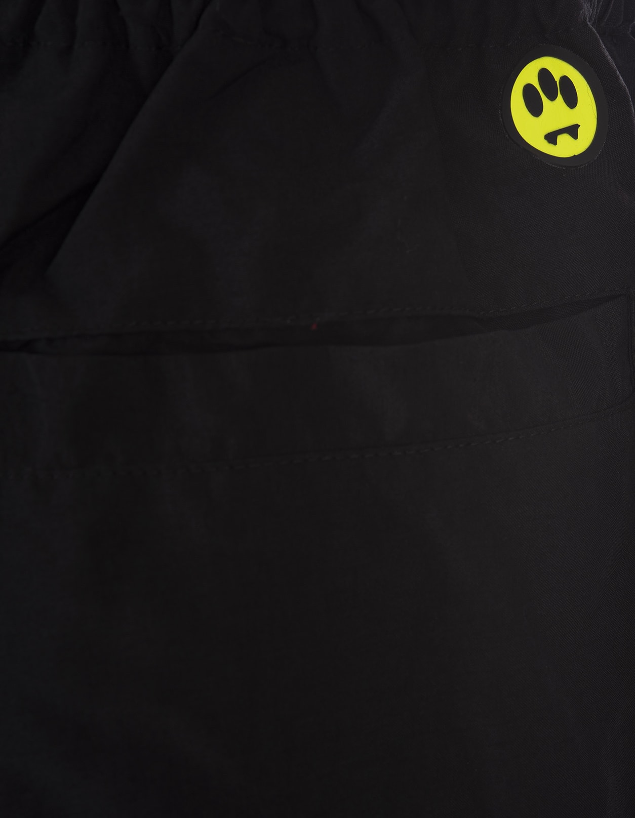 Barrow Embroidered-logo Motif-zip Track Pants In Black