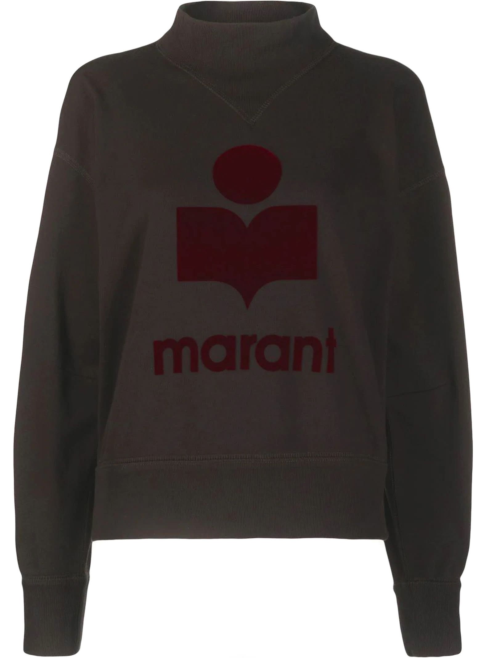 Isabel Marant Étoile Dark Grey Cotton Blend Sweatshirt