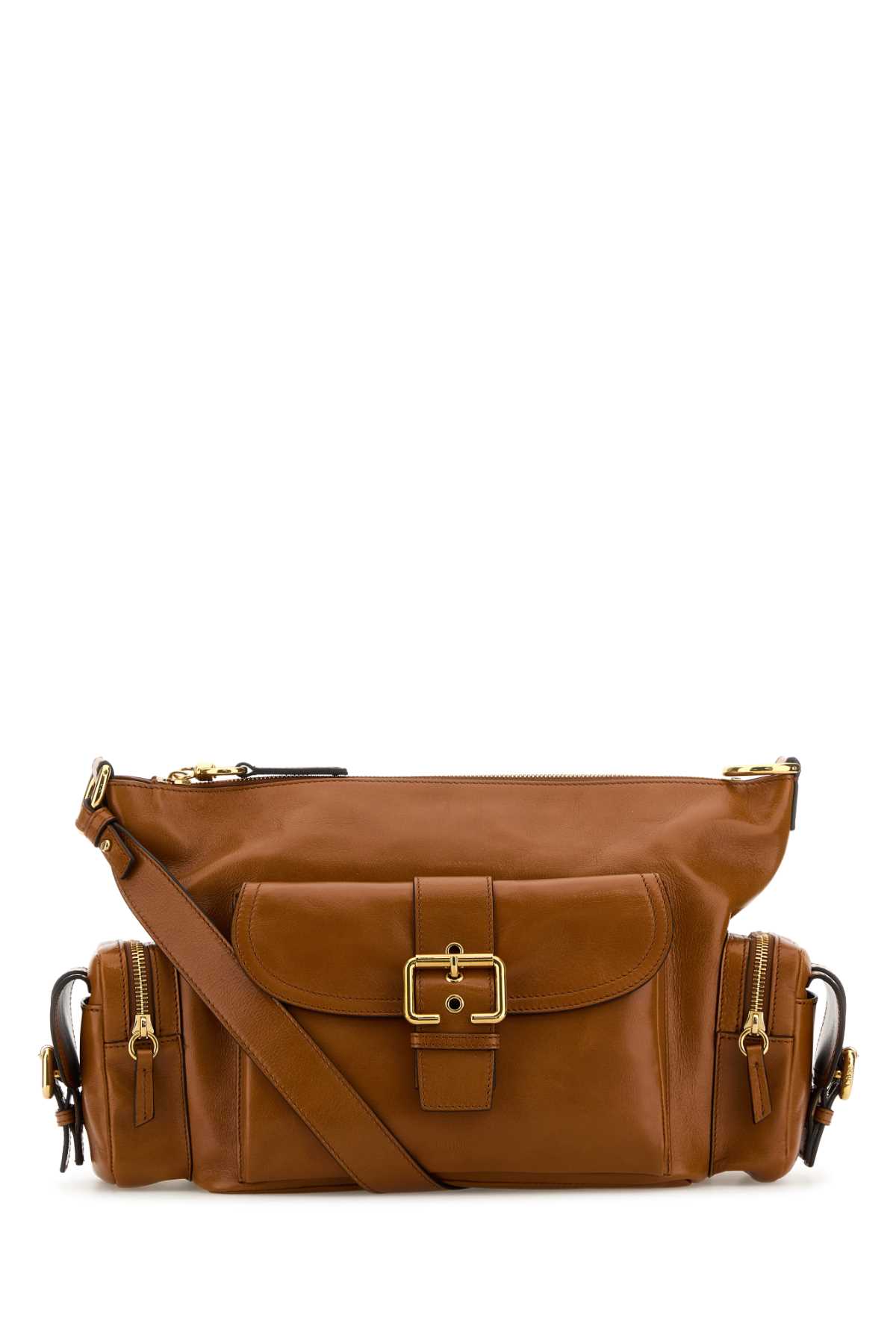 Shop Chloé Caramel Leather Camera Bag Handbag In Claybrown