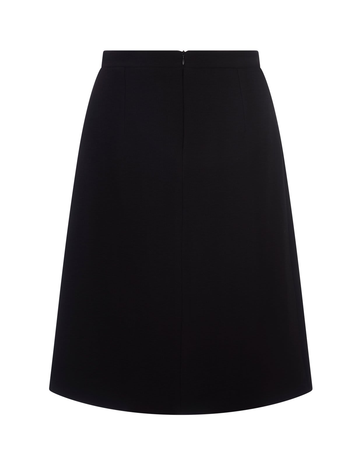 Shop Etro Floral Motif High-waisted Pencil Skirt  In Black