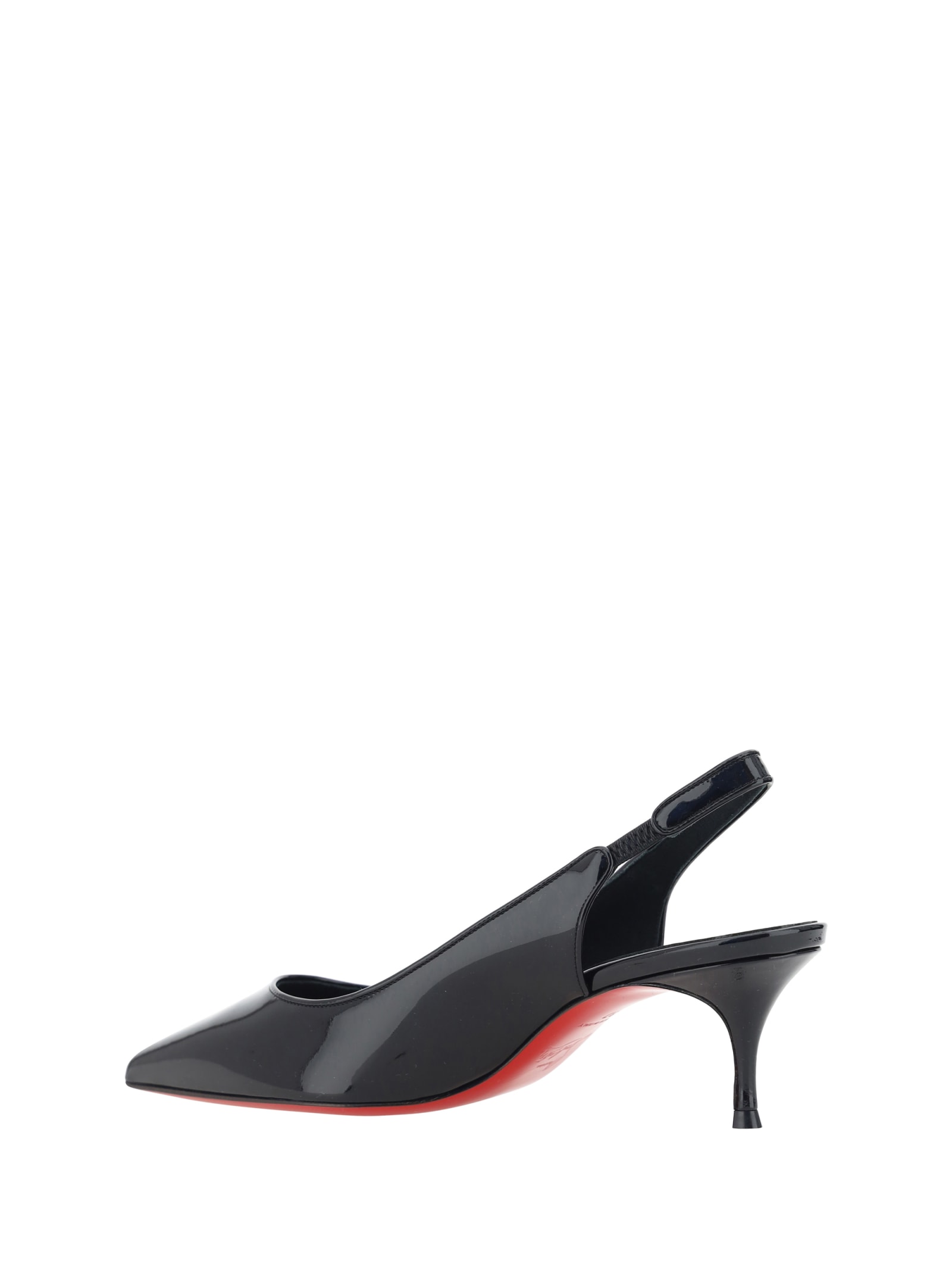 Shop Christian Louboutin Kate Sporty Pumps In Black/lin Black