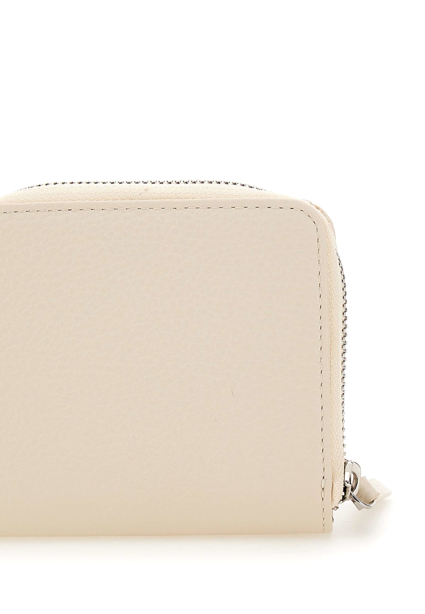 Shop Gianni Chiarini Leather Wallet In White