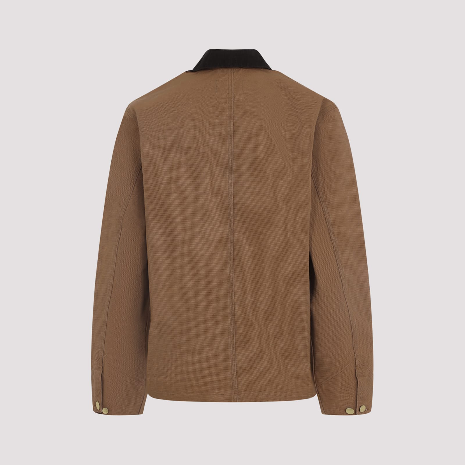 Carhartt Work In Progress Michigan Canvas Coat In Brown