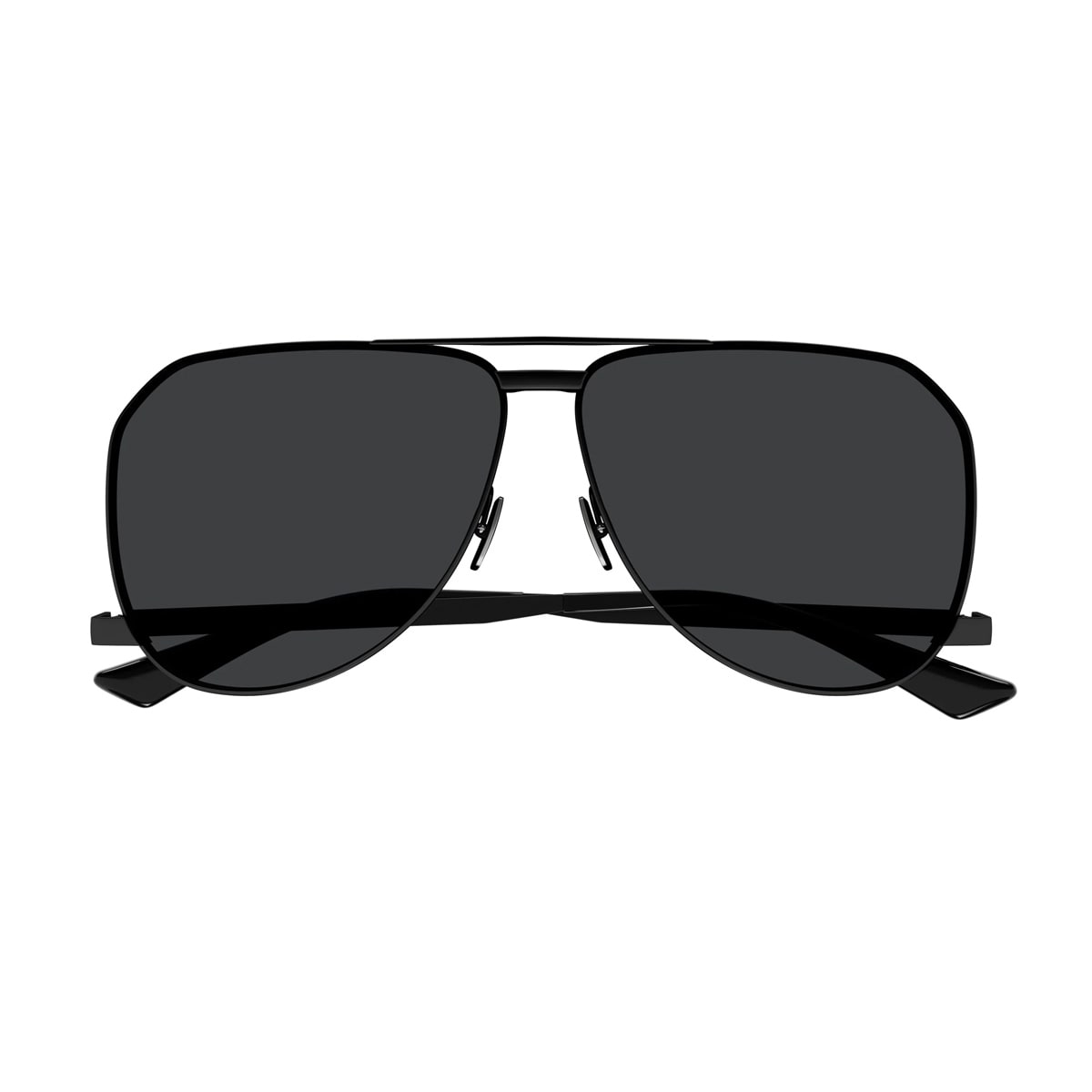 Shop Saint Laurent Sl 690 Dust 001 Black Sunglasses In Nero
