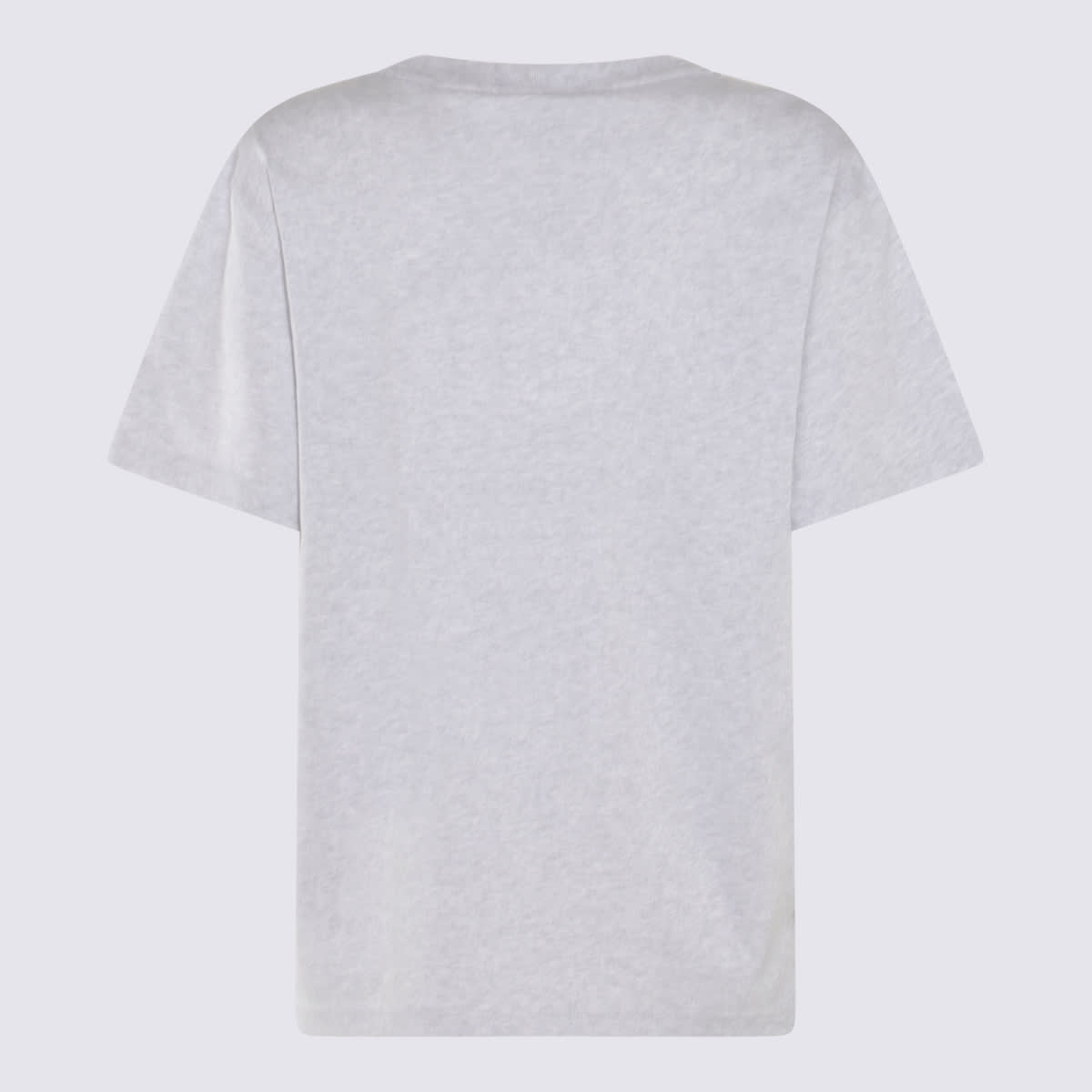 Shop Alexander Wang Light Grey Cotton T-shirt In Light Heather Grey