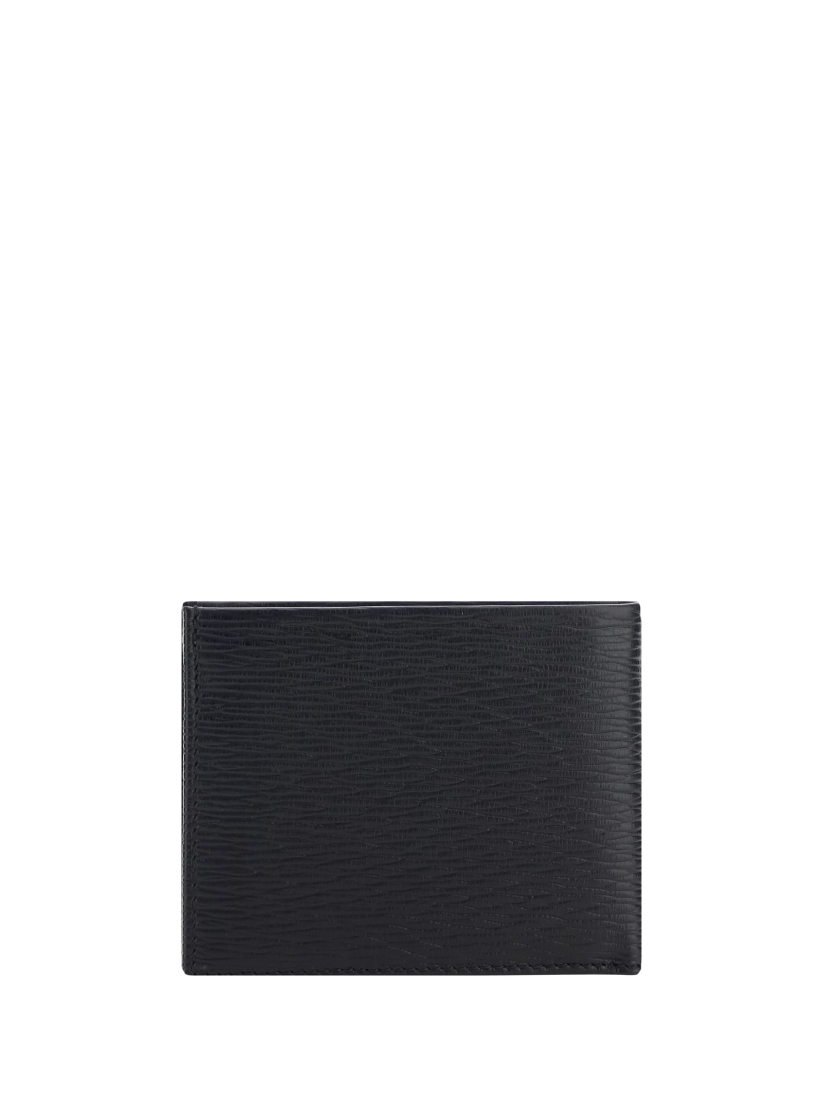 Shop Ferragamo Revivsal Wallet In Black