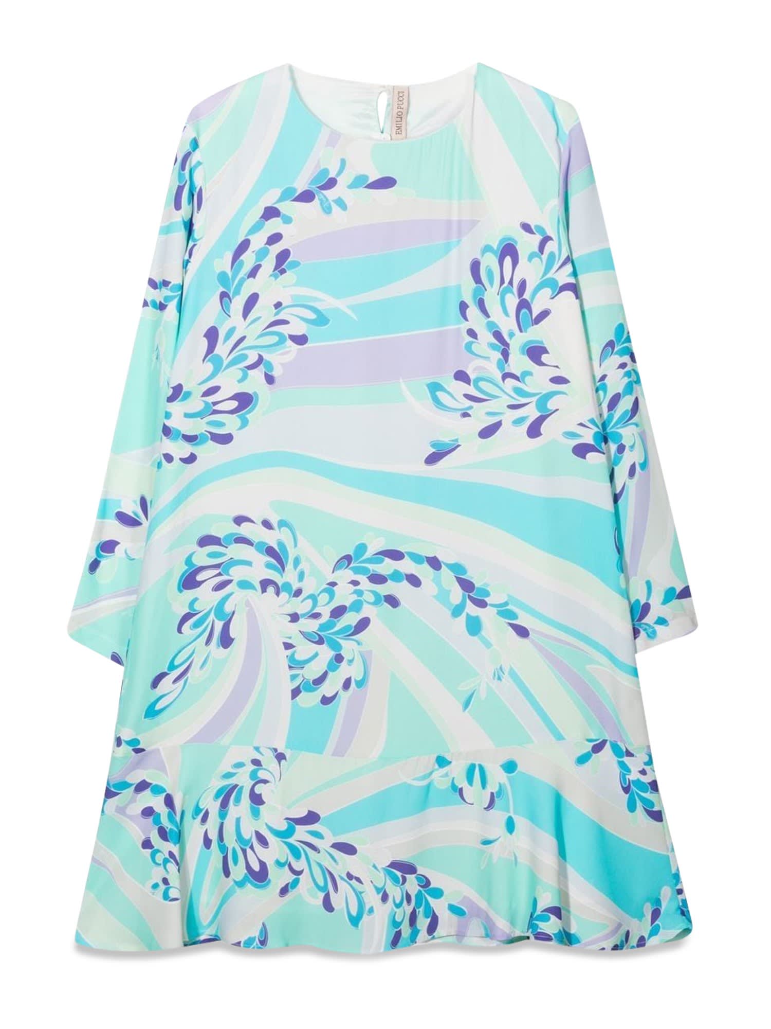 EMILIO PUCCI DRESS WITH SOFT SKIRT