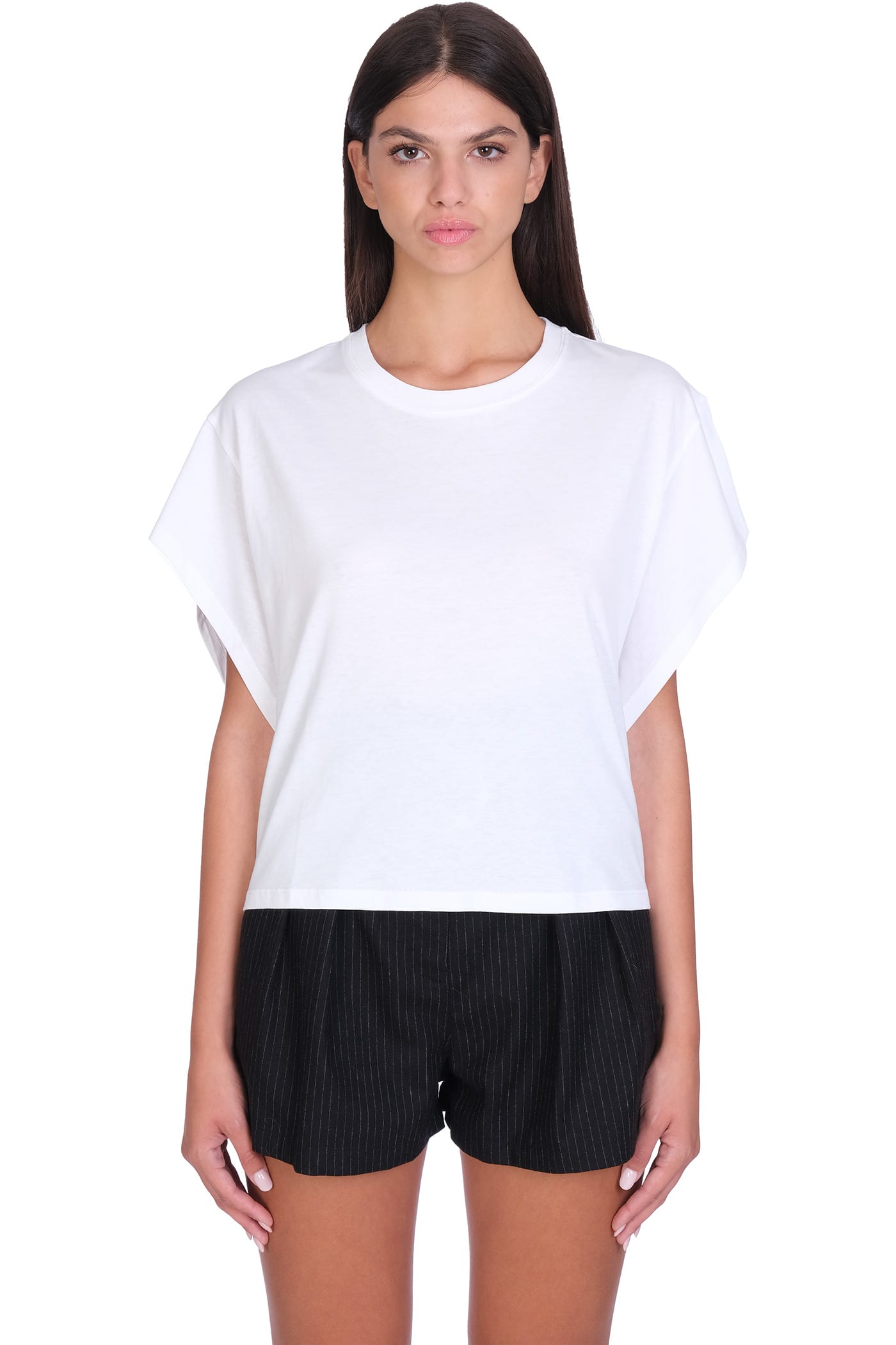 IRO Tamlyn T-shirt In White Cotton