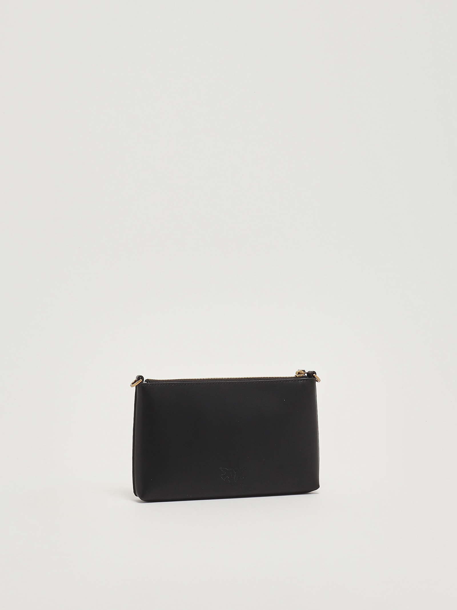 Pinko Flat Horizontal Mini Clutch In Black