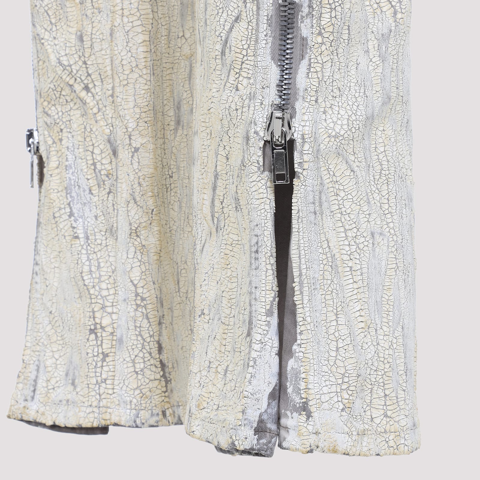 Rick Owens Bolan Banana Jeans In Milk