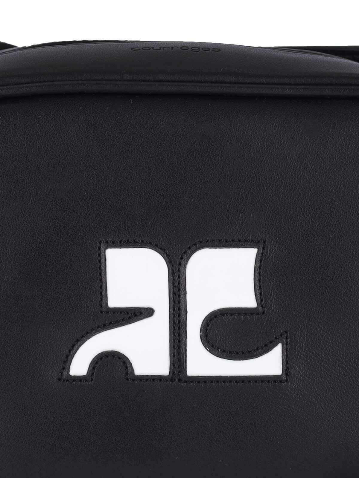 Shop Courrèges Re-edition Camera Bag In Black