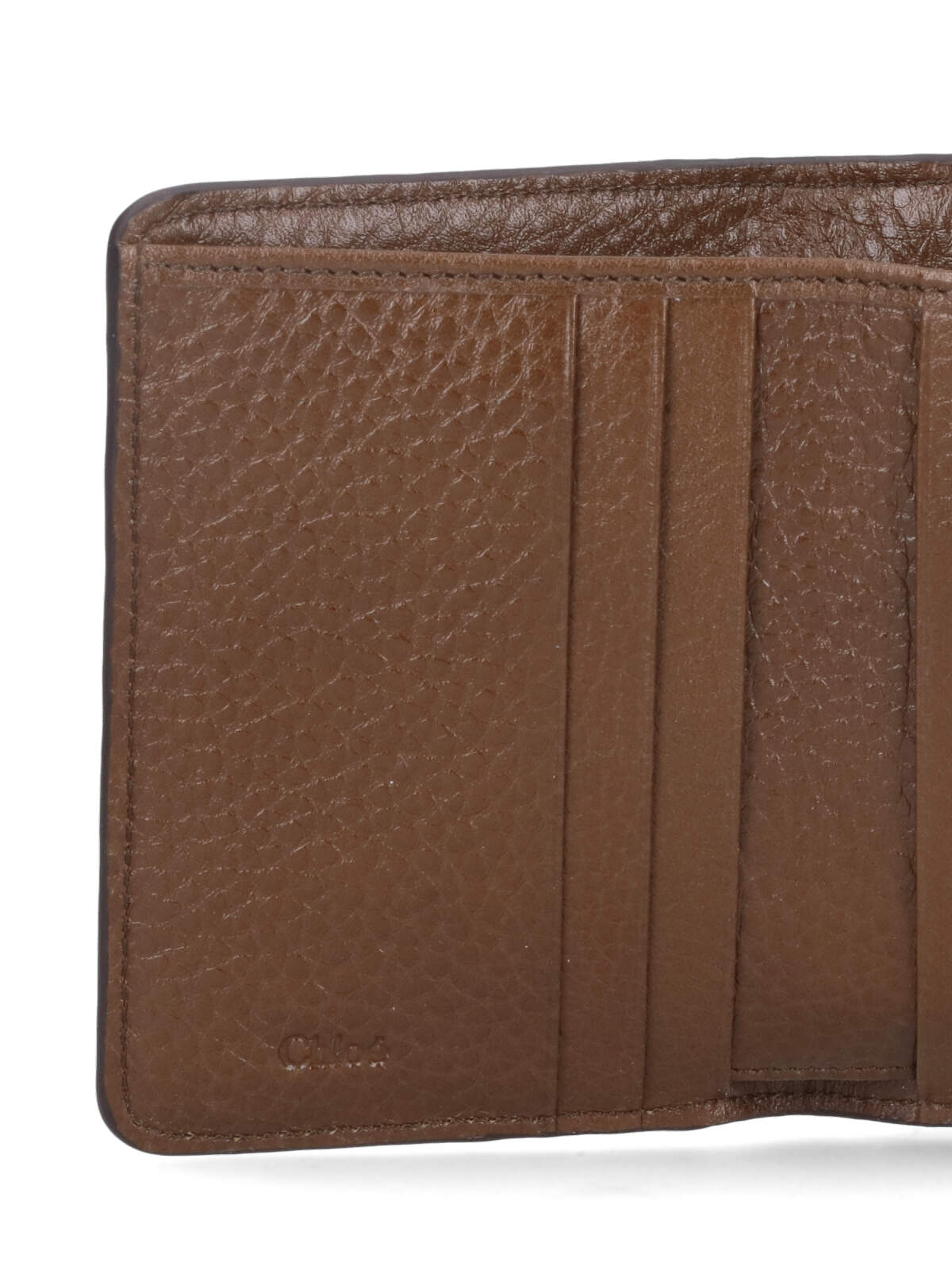Chloé Tri-fold Logo Wallet