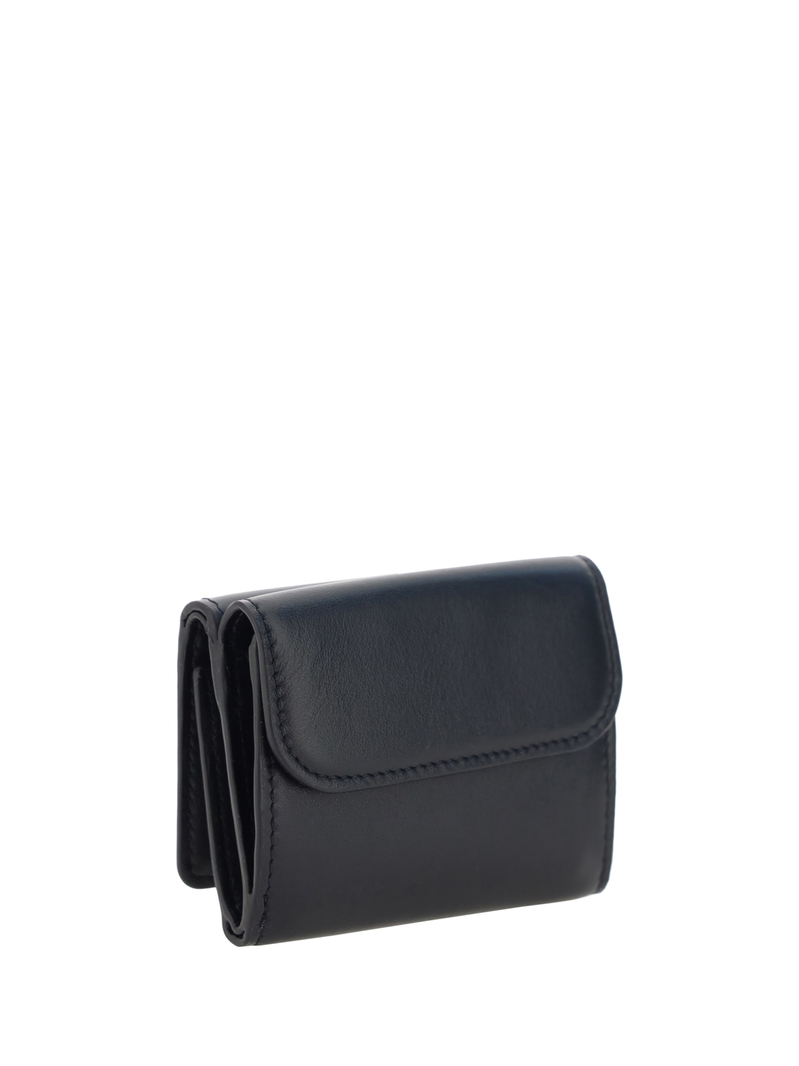 Chloé Trifold Mini Wallet In Black
