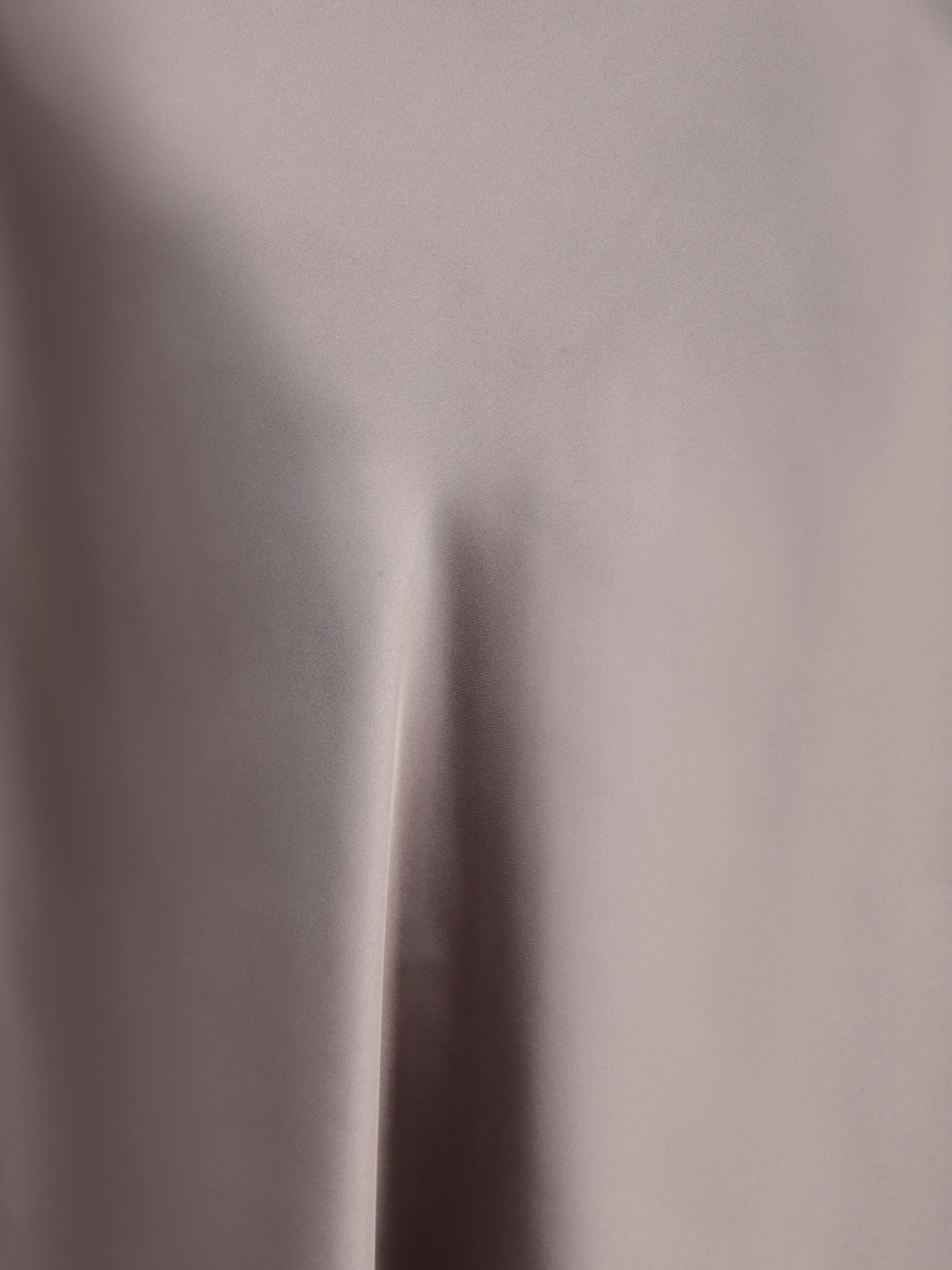 Herno Beige Top With Spaghetti Straps In Satin Woman In Beige